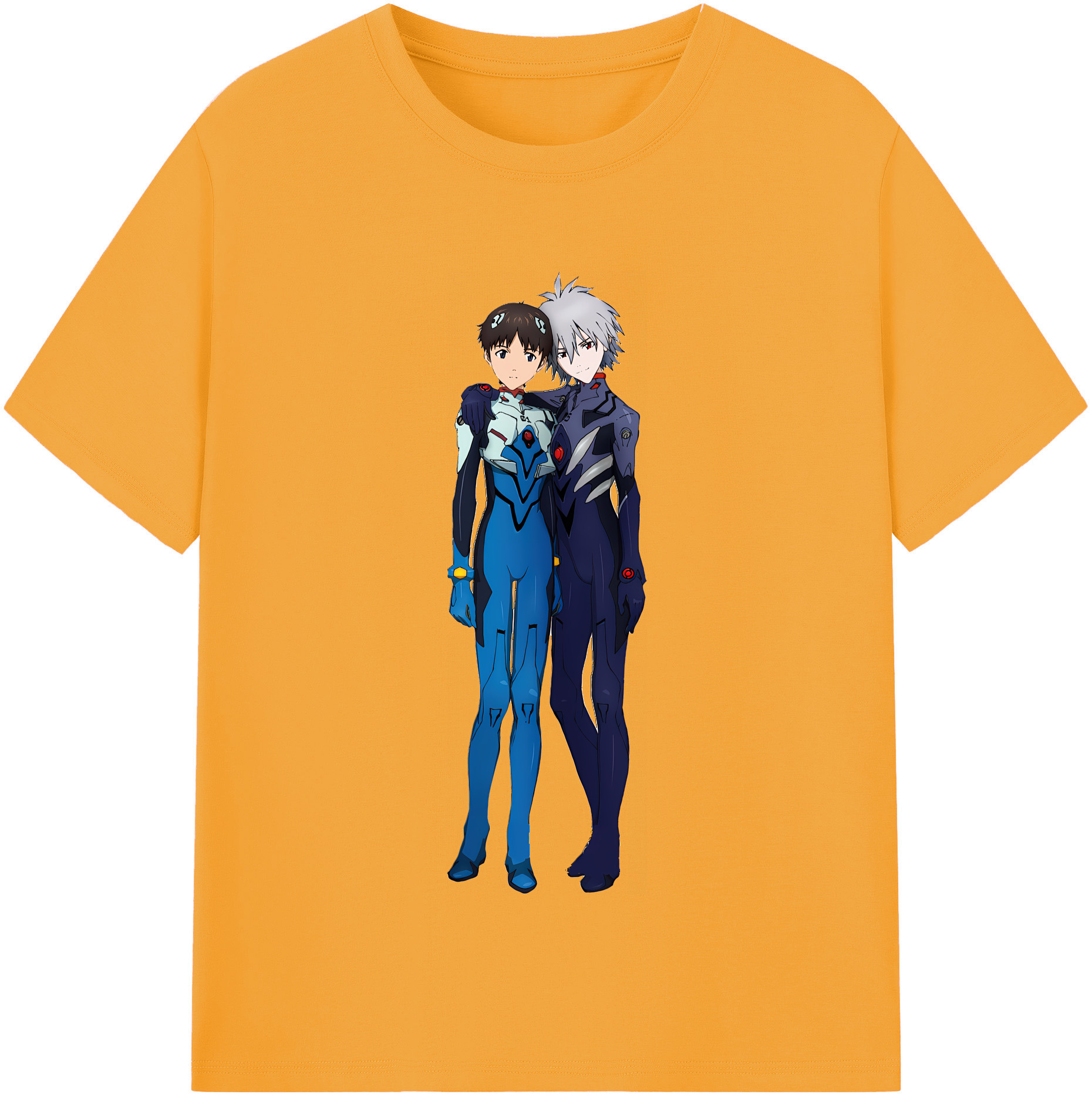 （画像用） EVA 新世紀エヴァンゲリオン 綿100％半袖Tシャツ（フロントプリント）