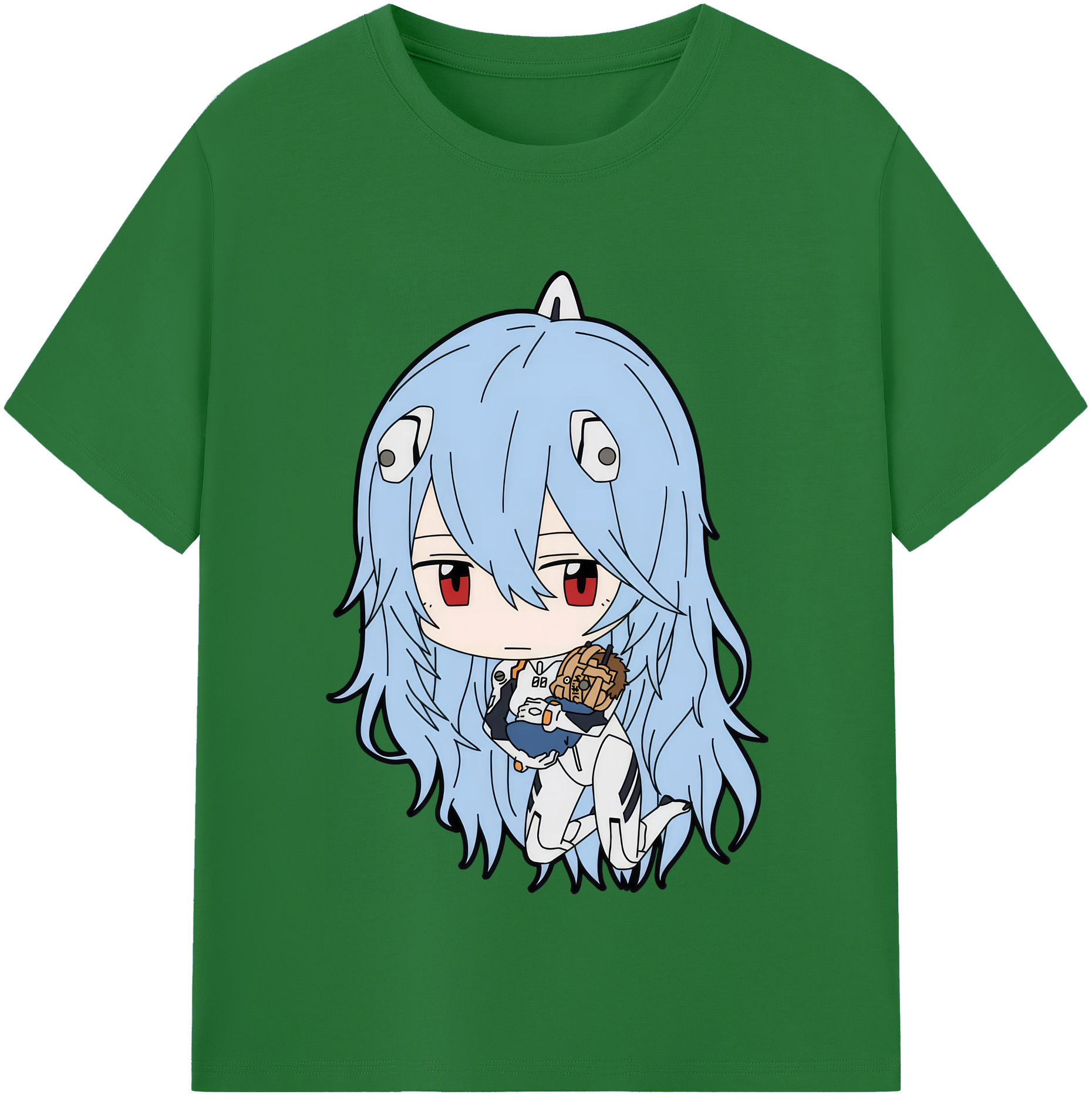 （画像用） EVA 新世紀エヴァンゲリオン 綿100％半袖Tシャツ（フロントプリント）