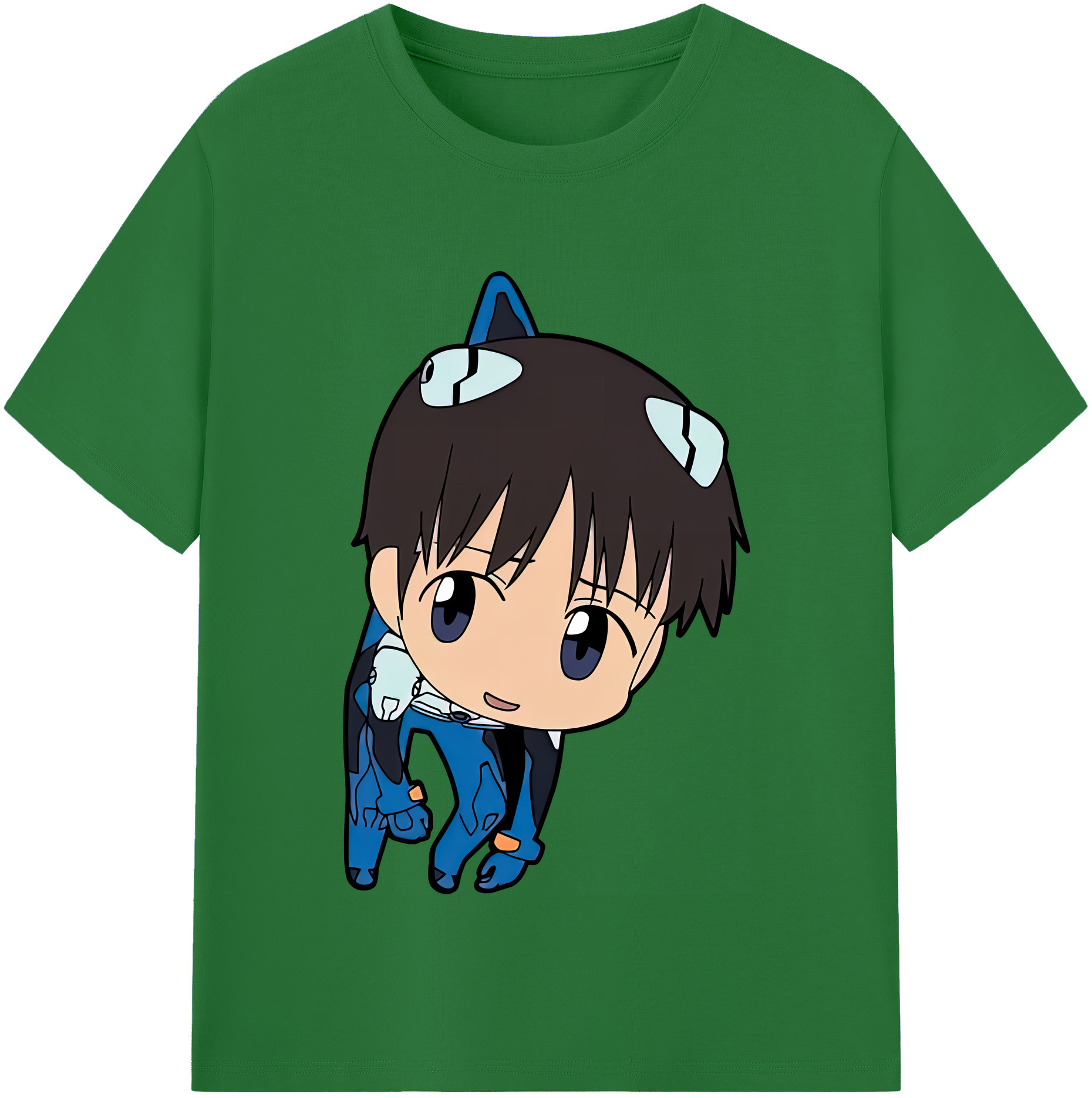 （画像用） EVA 新世紀エヴァンゲリオン 綿100％半袖Tシャツ（フロントプリント）