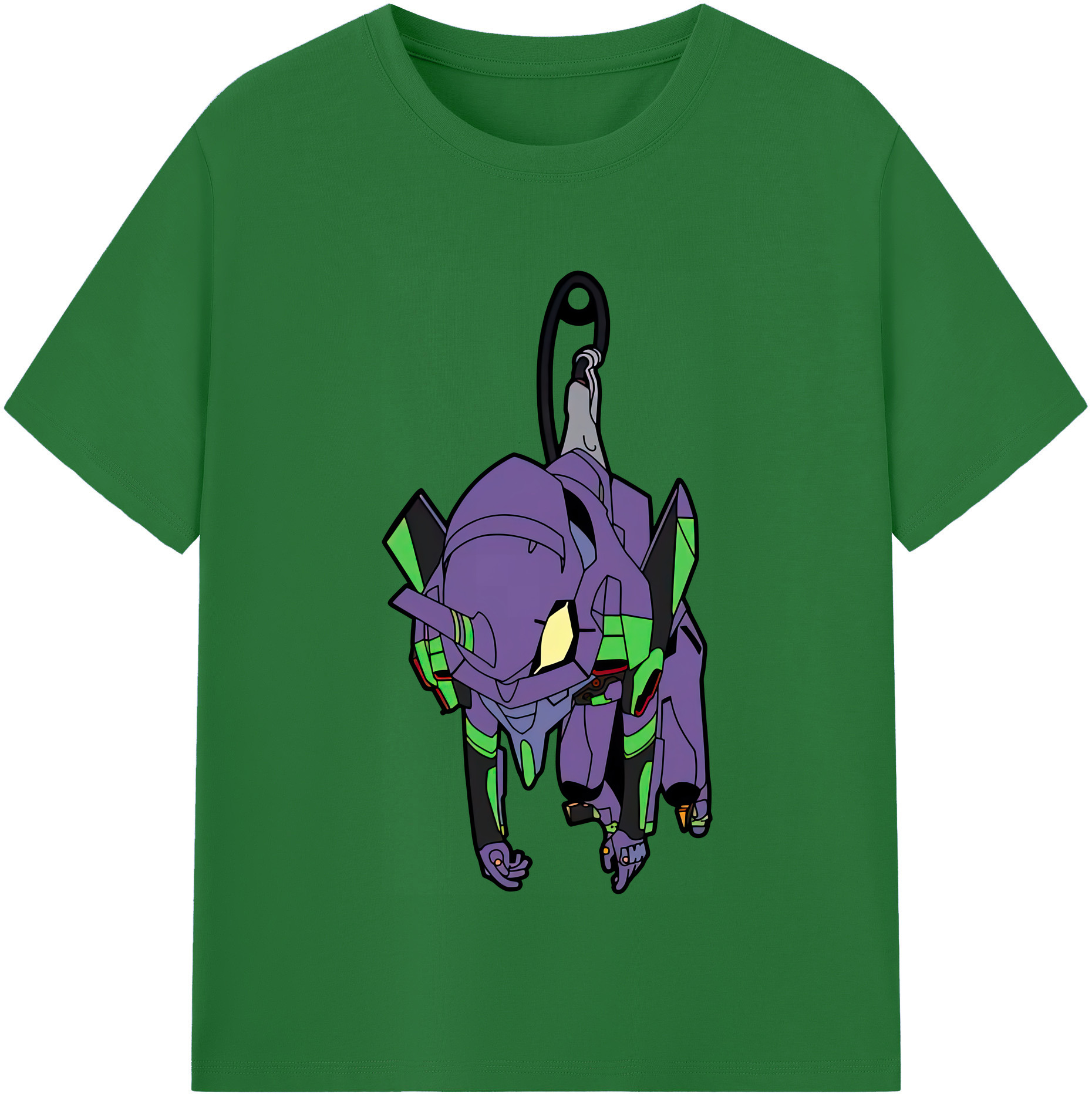 （画像用） EVA 新世紀エヴァンゲリオン 綿100％半袖Tシャツ（フロントプリント）