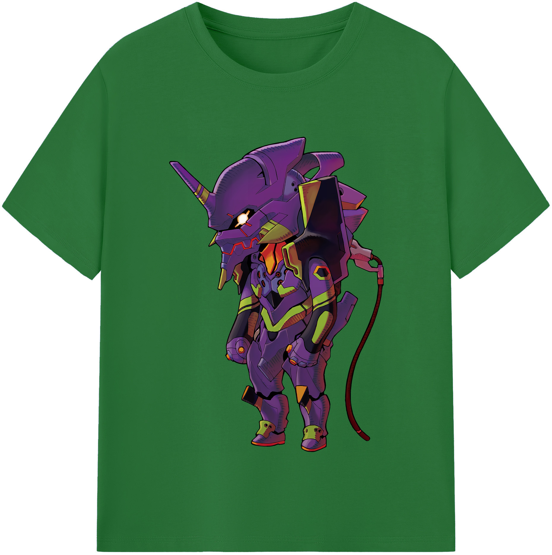 （画像用） EVA 新世紀エヴァンゲリオン 綿100％半袖Tシャツ（フロントプリント）