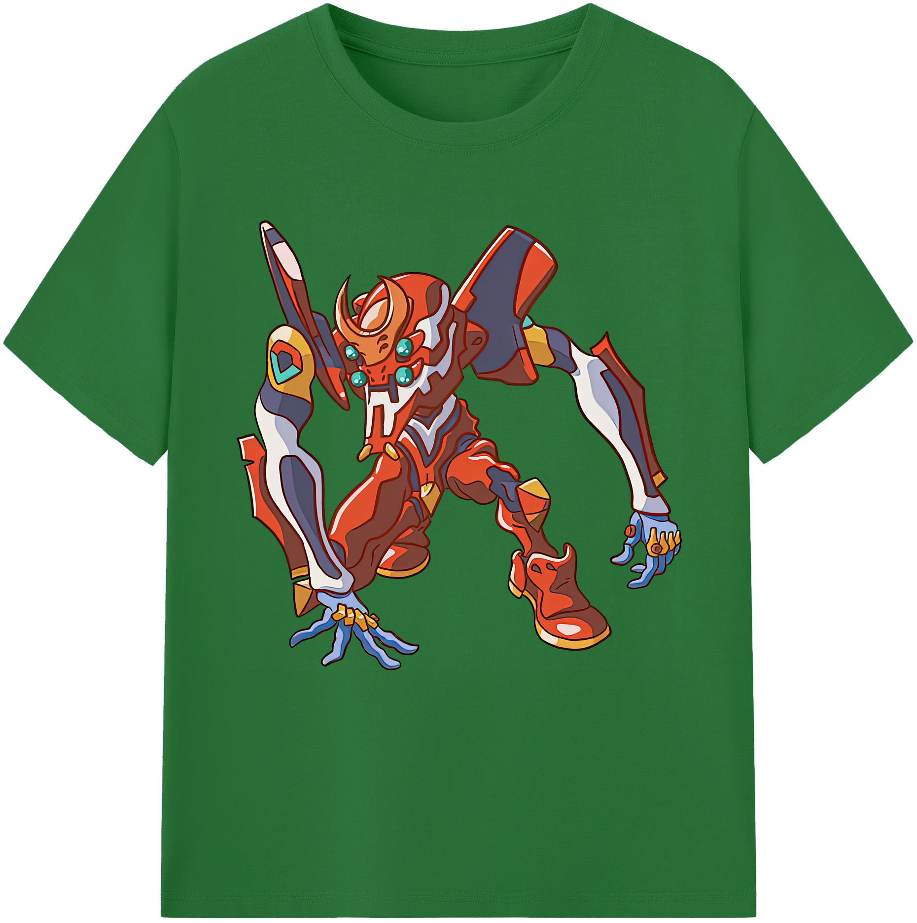 （画像用） EVA 新世紀エヴァンゲリオン 綿100％半袖Tシャツ（フロントプリント）