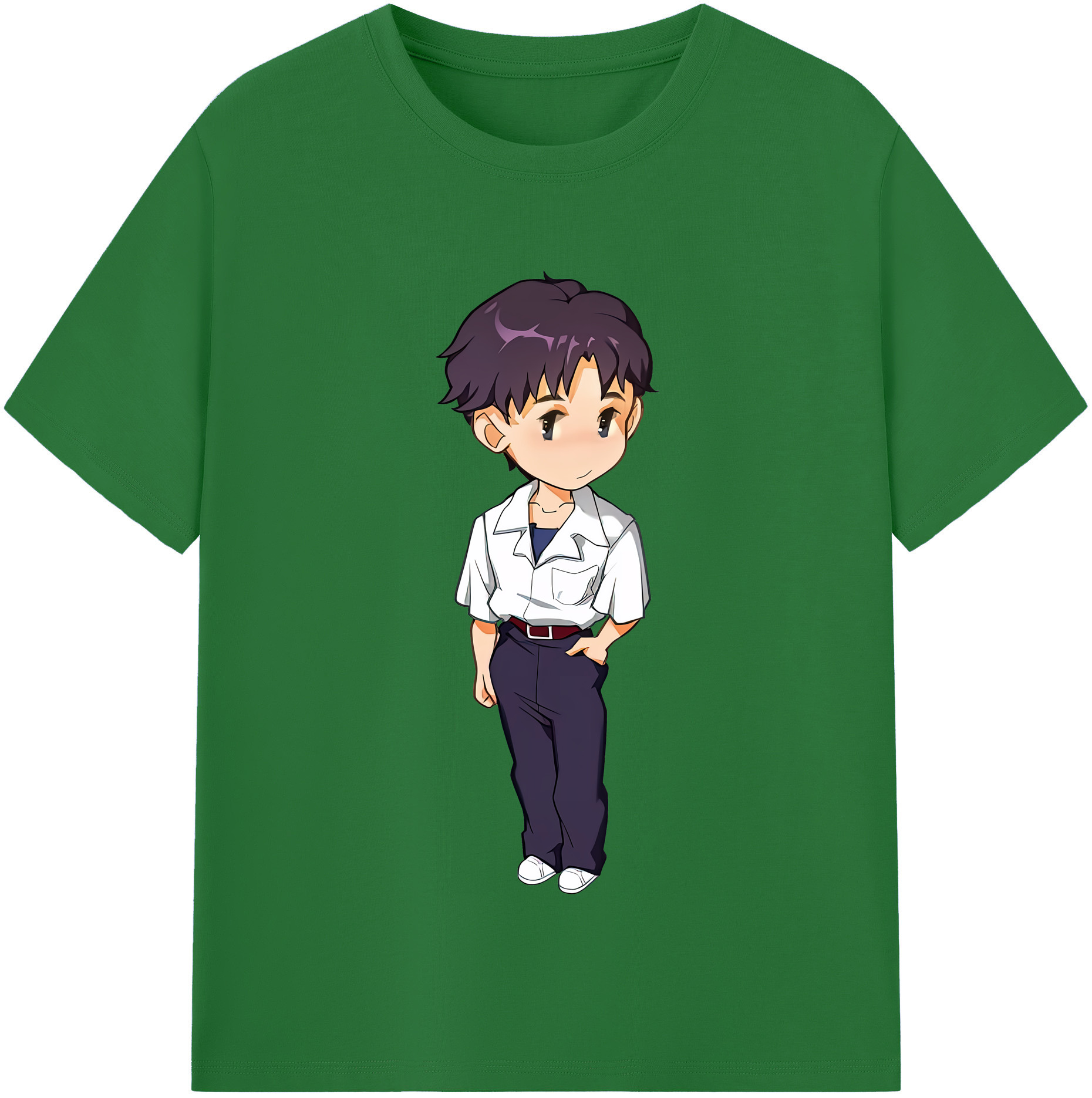 （画像用） EVA 新世紀エヴァンゲリオン 綿100％半袖Tシャツ（フロントプリント）