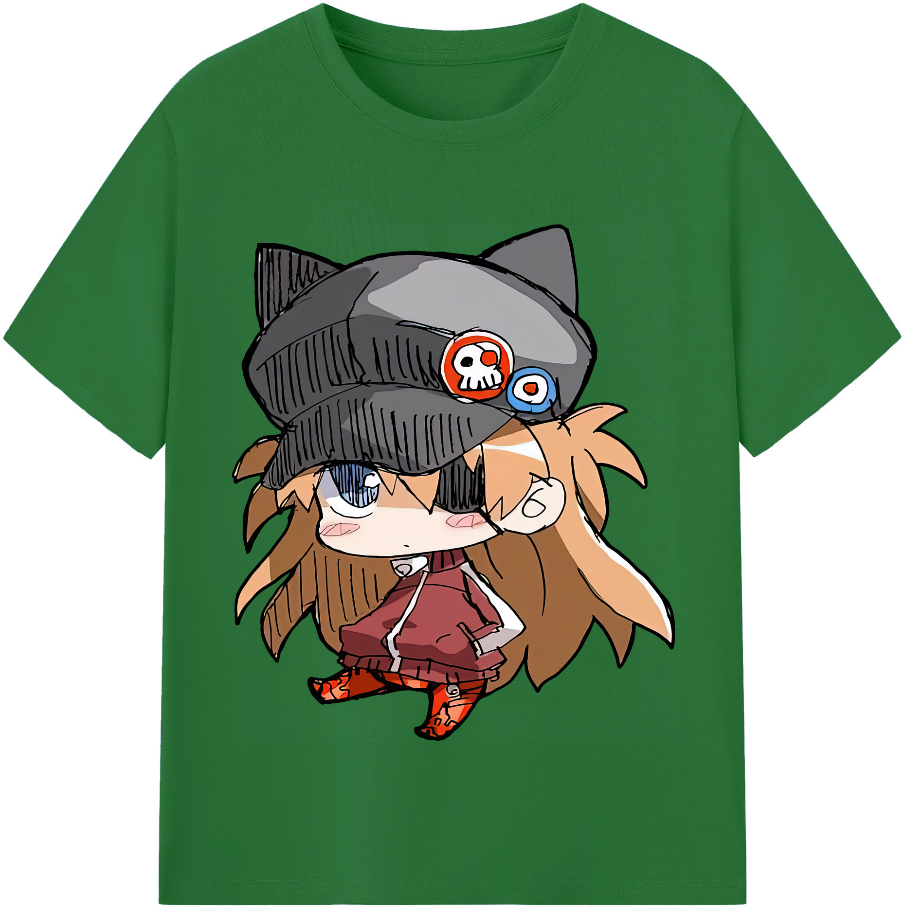 （画像用） EVA 新世紀エヴァンゲリオン 綿100％半袖Tシャツ（フロントプリント）
