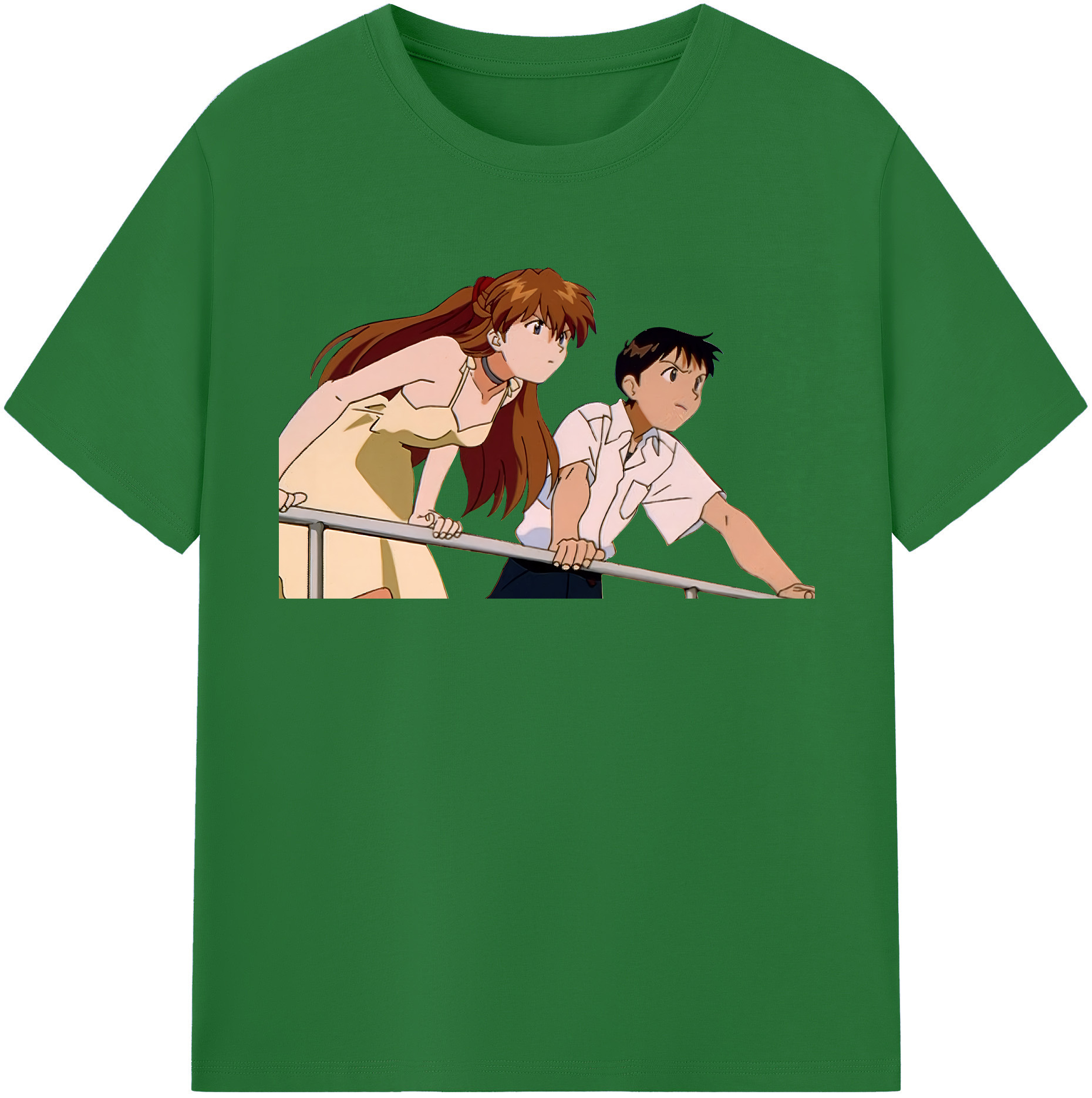 （画像用） EVA 新世紀エヴァンゲリオン 綿100％半袖Tシャツ（フロントプリント）