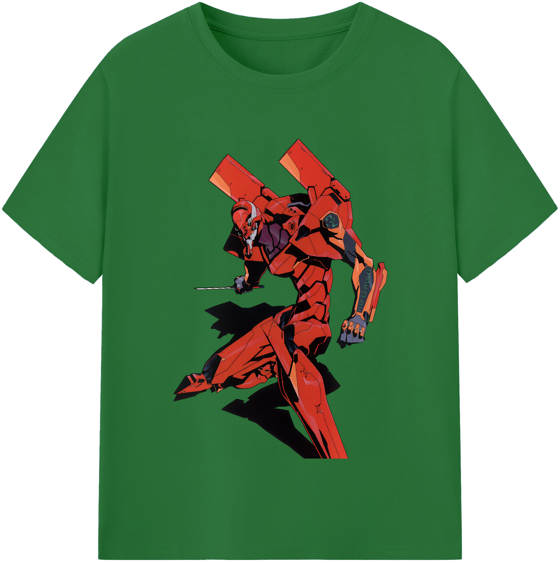 （画像用） EVA 新世紀エヴァンゲリオン 綿100％半袖Tシャツ（フロントプリント）