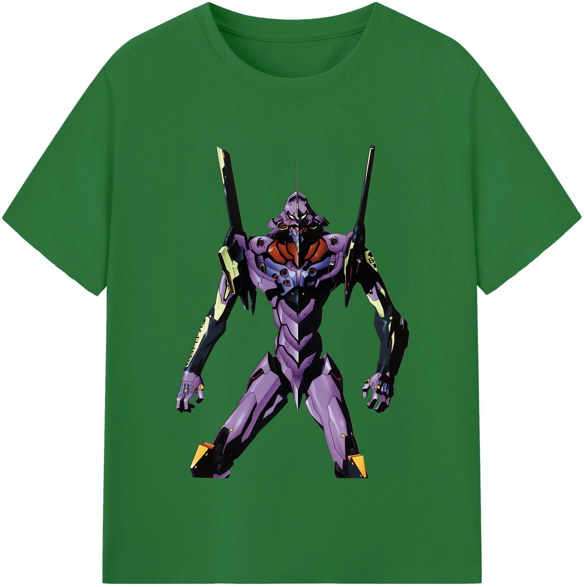 （画像用） EVA 新世紀エヴァンゲリオン 綿100％半袖Tシャツ（フロントプリント）