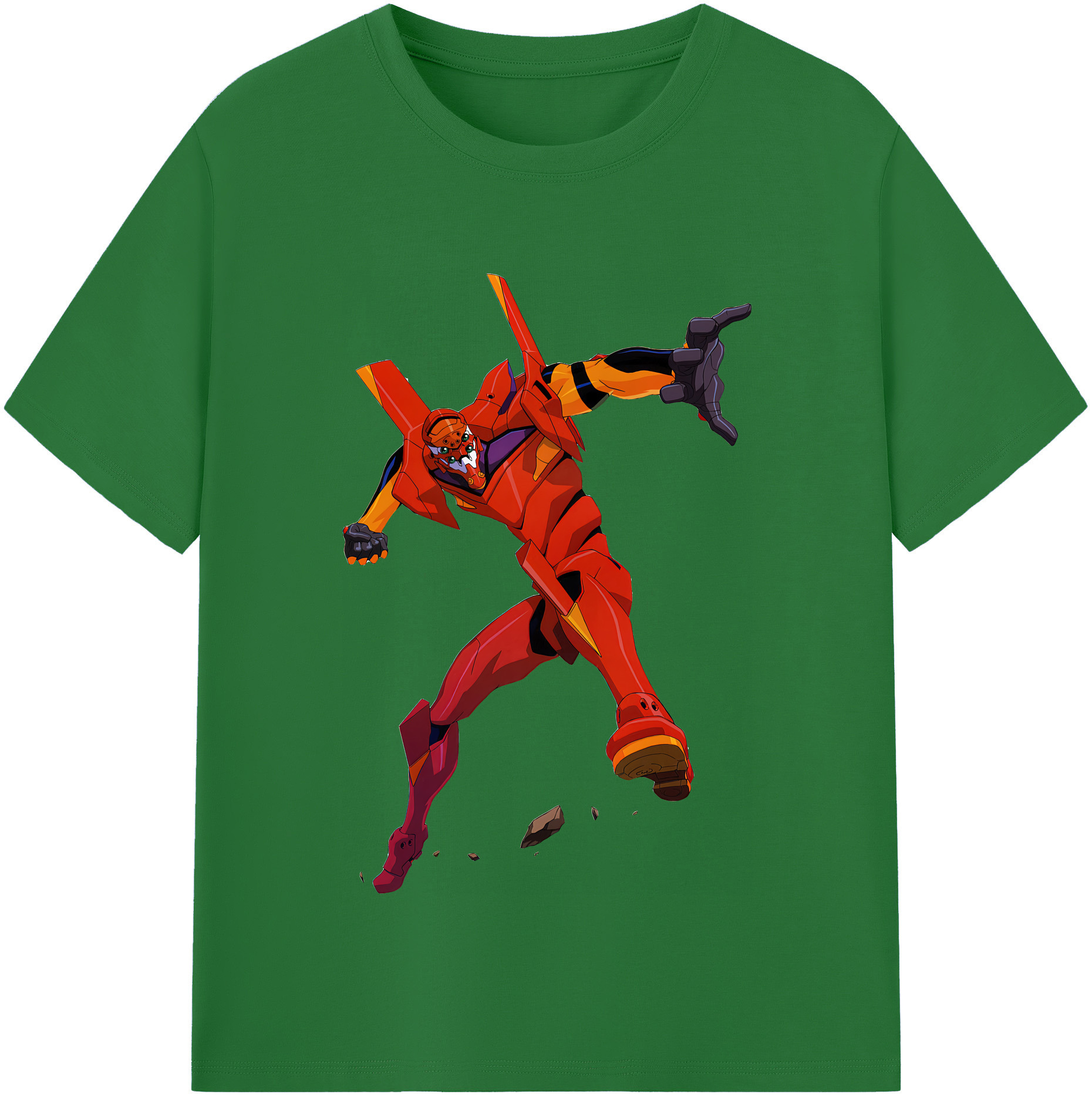 （画像用） EVA 新世紀エヴァンゲリオン 綿100％半袖Tシャツ（フロントプリント）