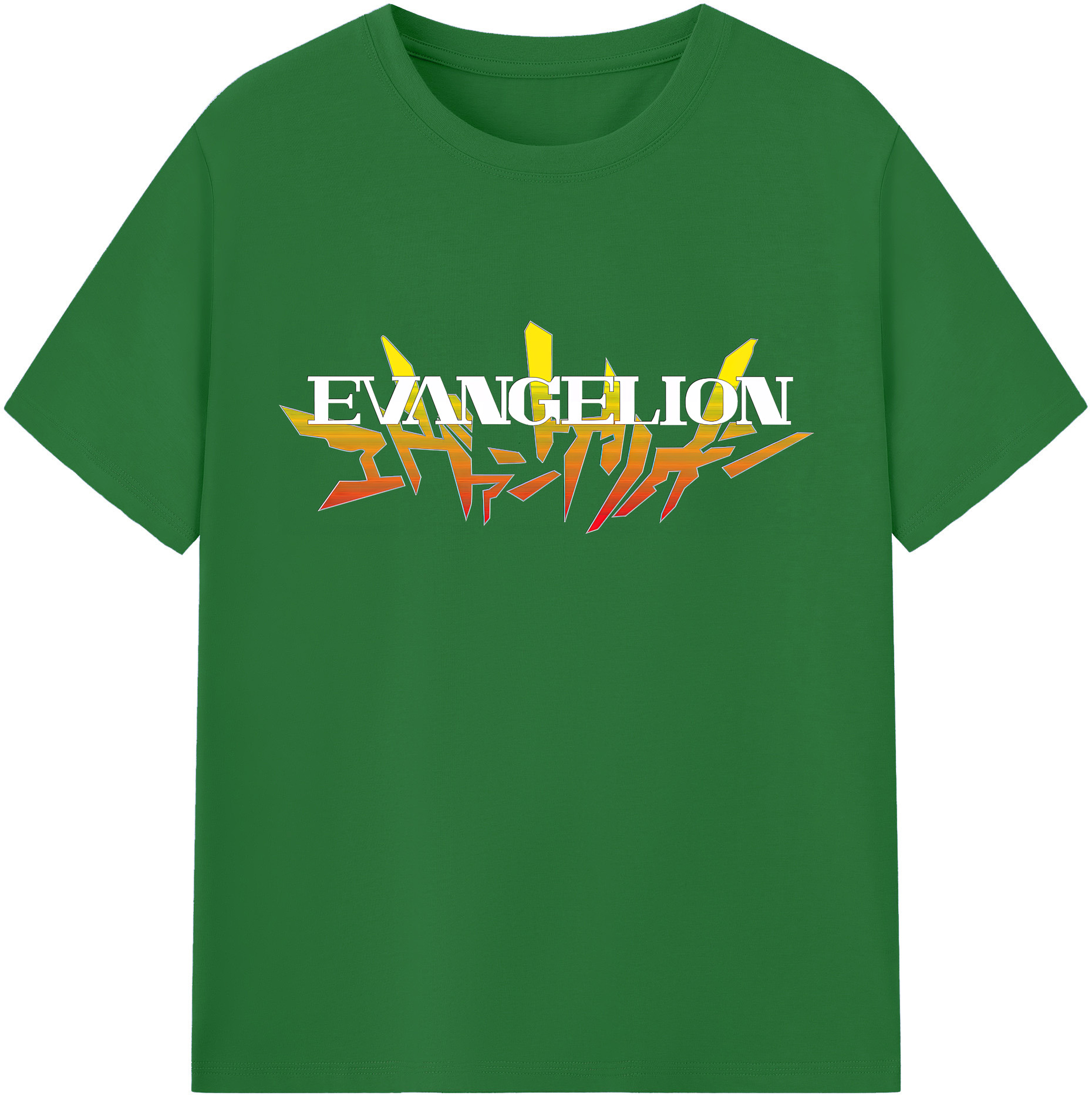 （画像用） EVA 新世紀エヴァンゲリオン 綿100％半袖Tシャツ（フロントプリント）