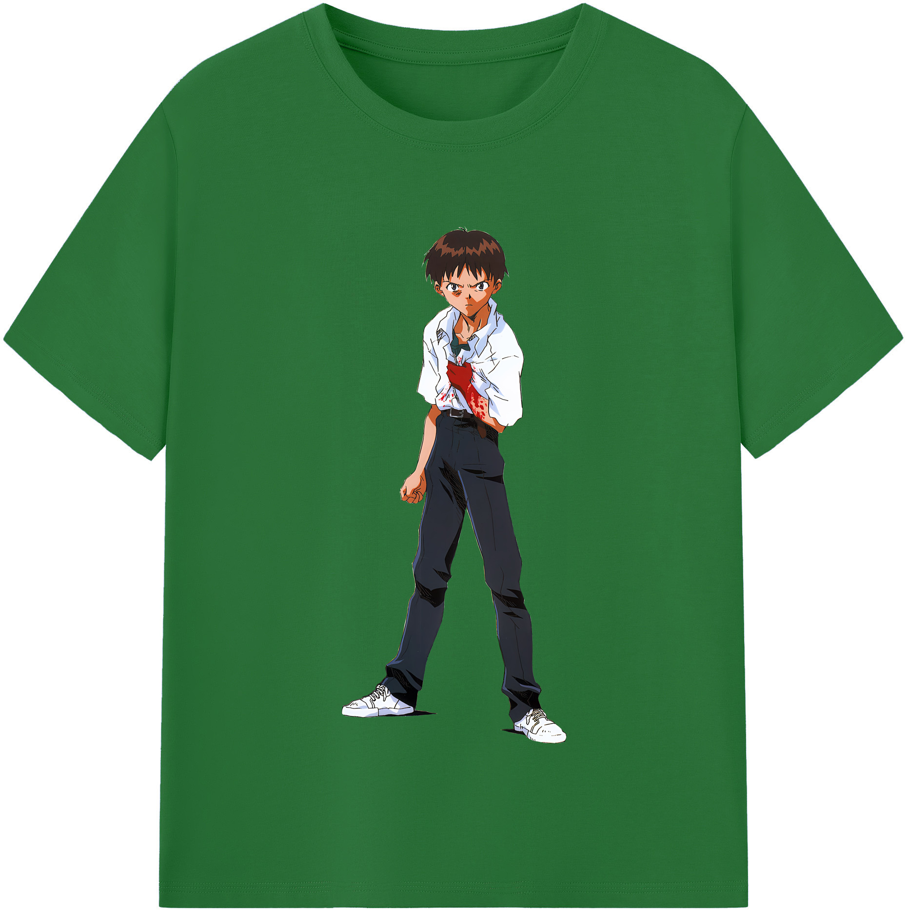 （画像用） EVA 新世紀エヴァンゲリオン 綿100％半袖Tシャツ（フロントプリント）