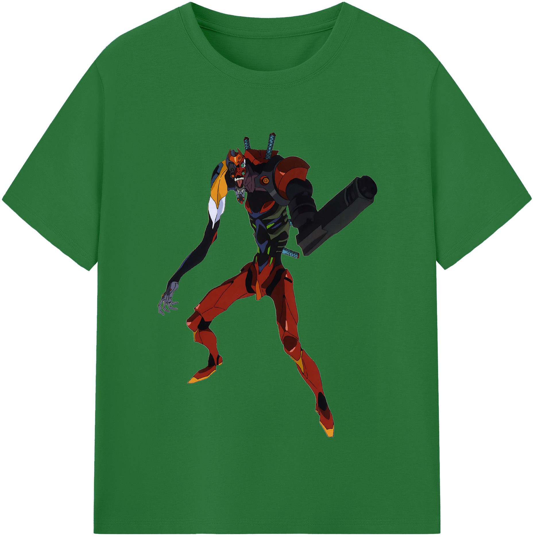 （画像用） EVA 新世紀エヴァンゲリオン 綿100％半袖Tシャツ（フロントプリント）