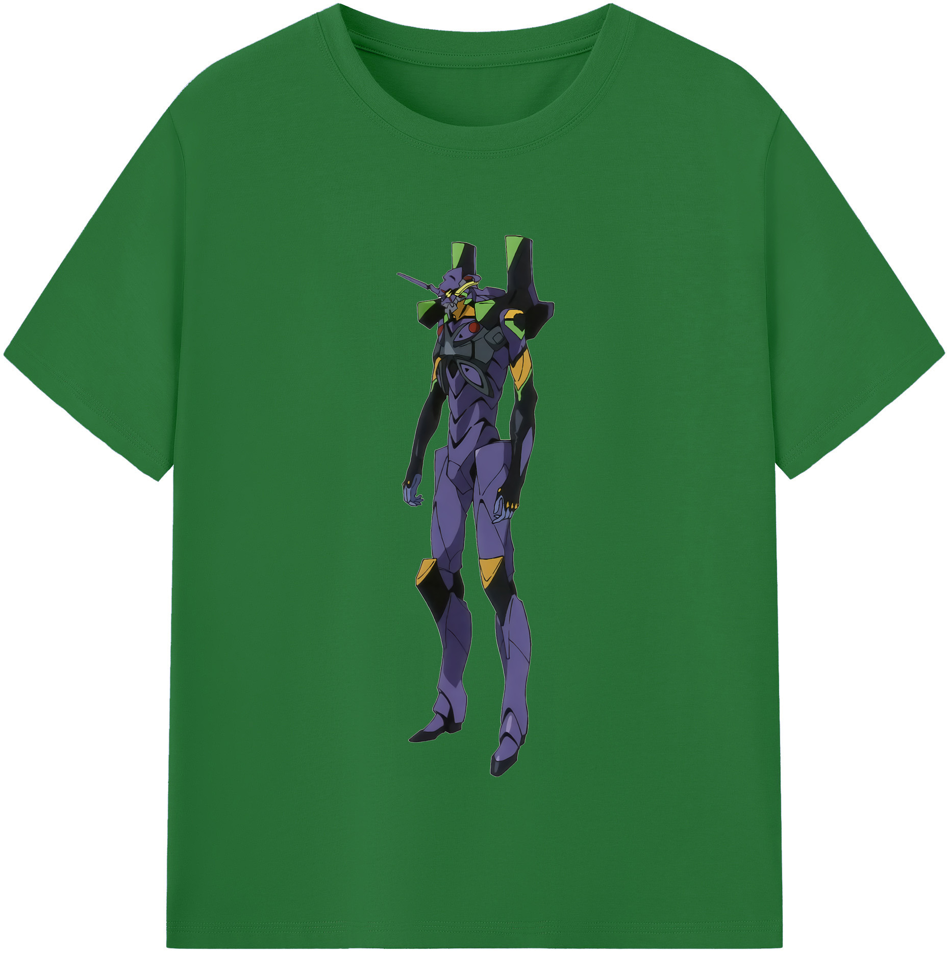 （画像用） EVA 新世紀エヴァンゲリオン 綿100％半袖Tシャツ（フロントプリント）