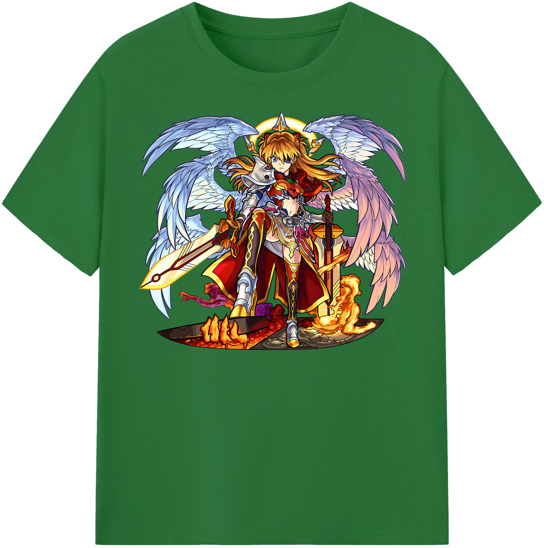 （画像用） EVA 新世紀エヴァンゲリオン 綿100％半袖Tシャツ（フロントプリント）