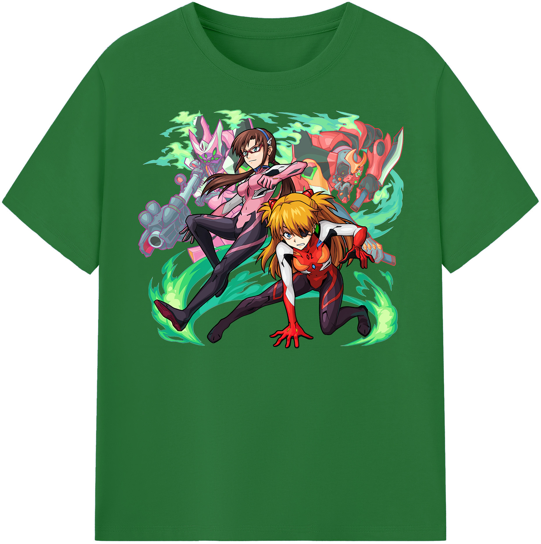 （画像用） EVA 新世紀エヴァンゲリオン 綿100％半袖Tシャツ（フロントプリント）
