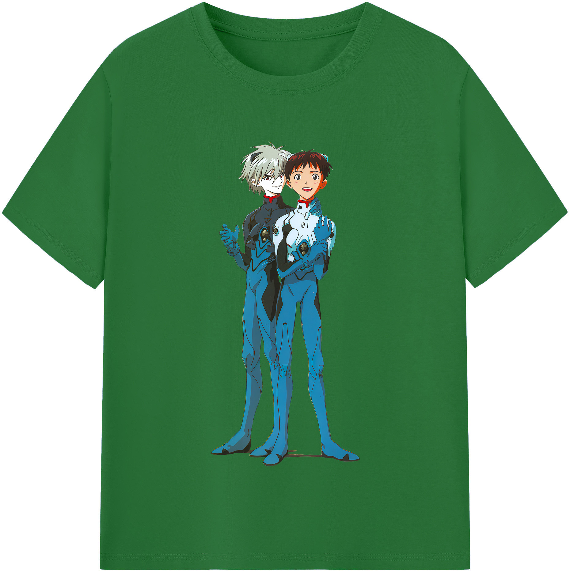 （画像用） EVA 新世紀エヴァンゲリオン 綿100％半袖Tシャツ（フロントプリント）