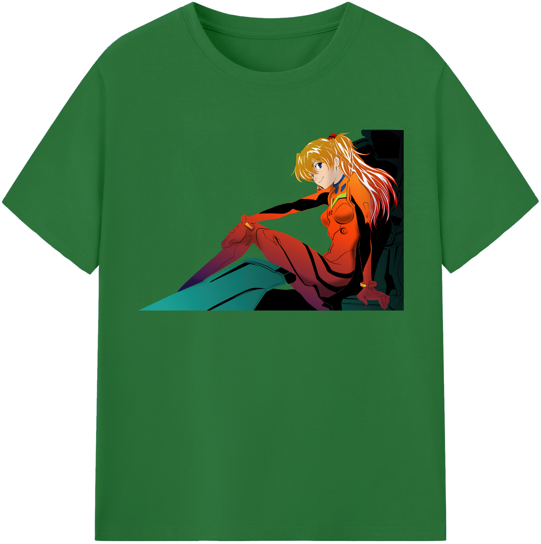 （画像用） EVA 新世紀エヴァンゲリオン 綿100％半袖Tシャツ（フロントプリント）