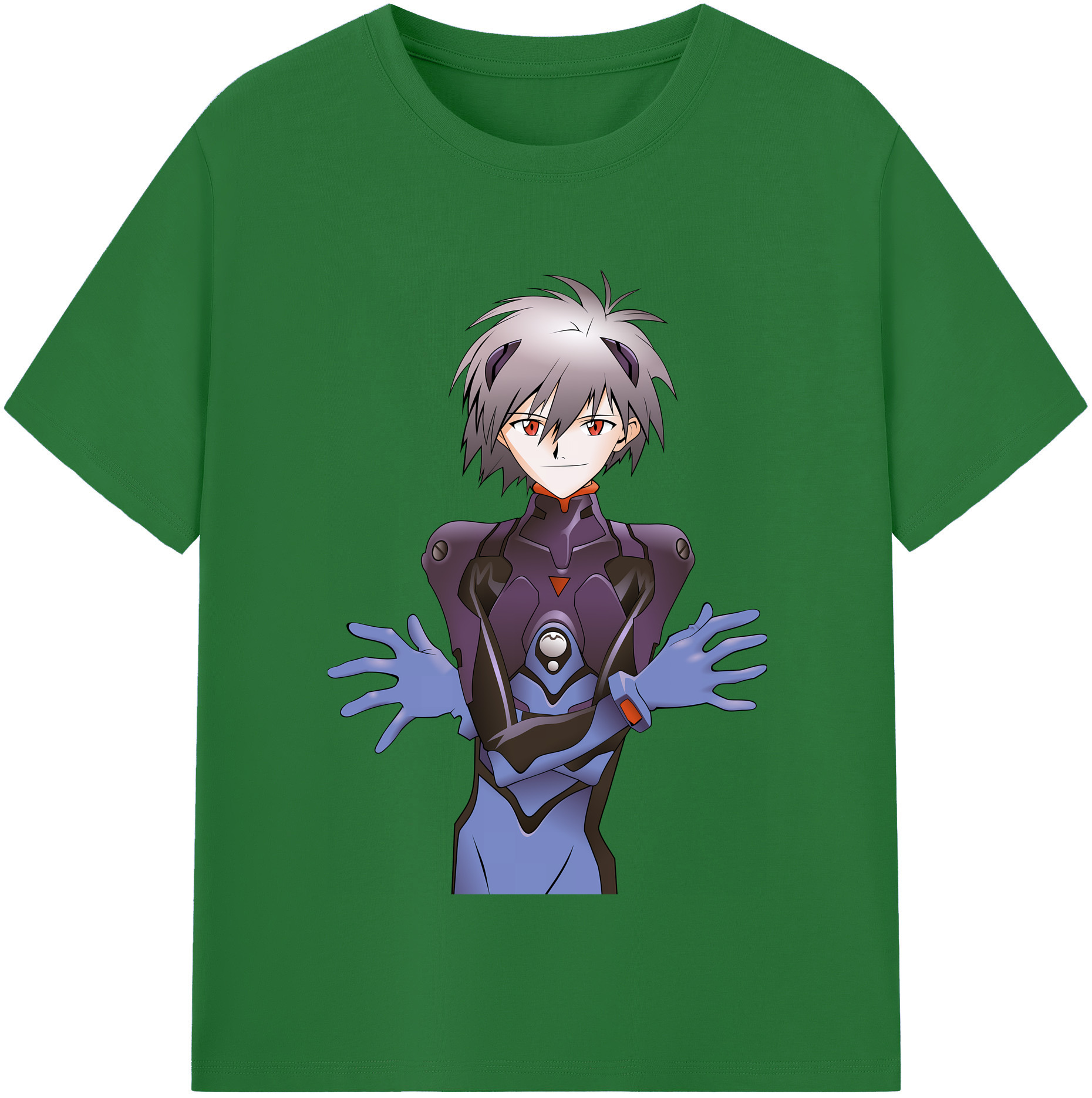 （画像用） EVA 新世紀エヴァンゲリオン 綿100％半袖Tシャツ（フロントプリント）