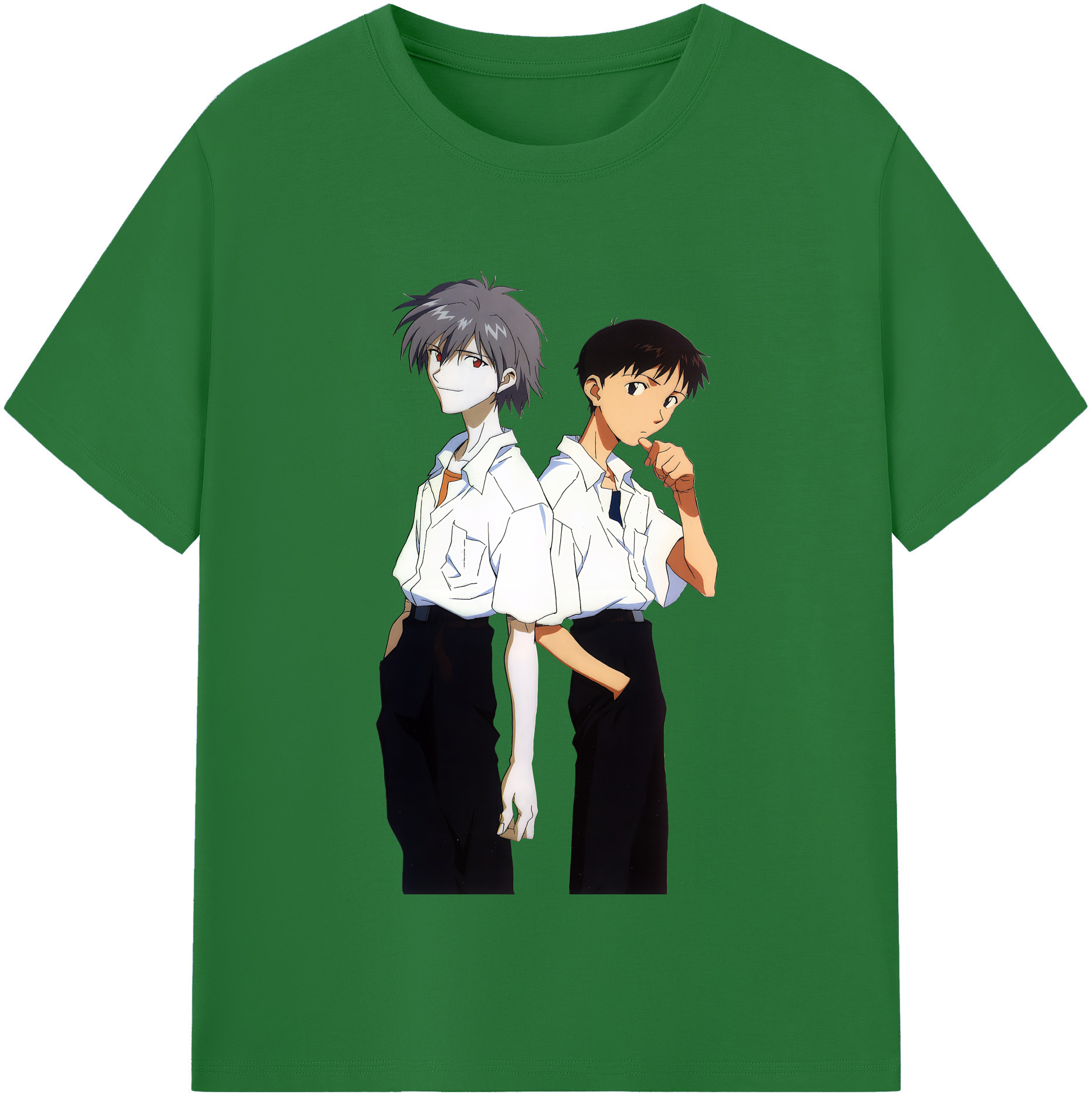 （画像用） EVA 新世紀エヴァンゲリオン 綿100％半袖Tシャツ（フロントプリント）