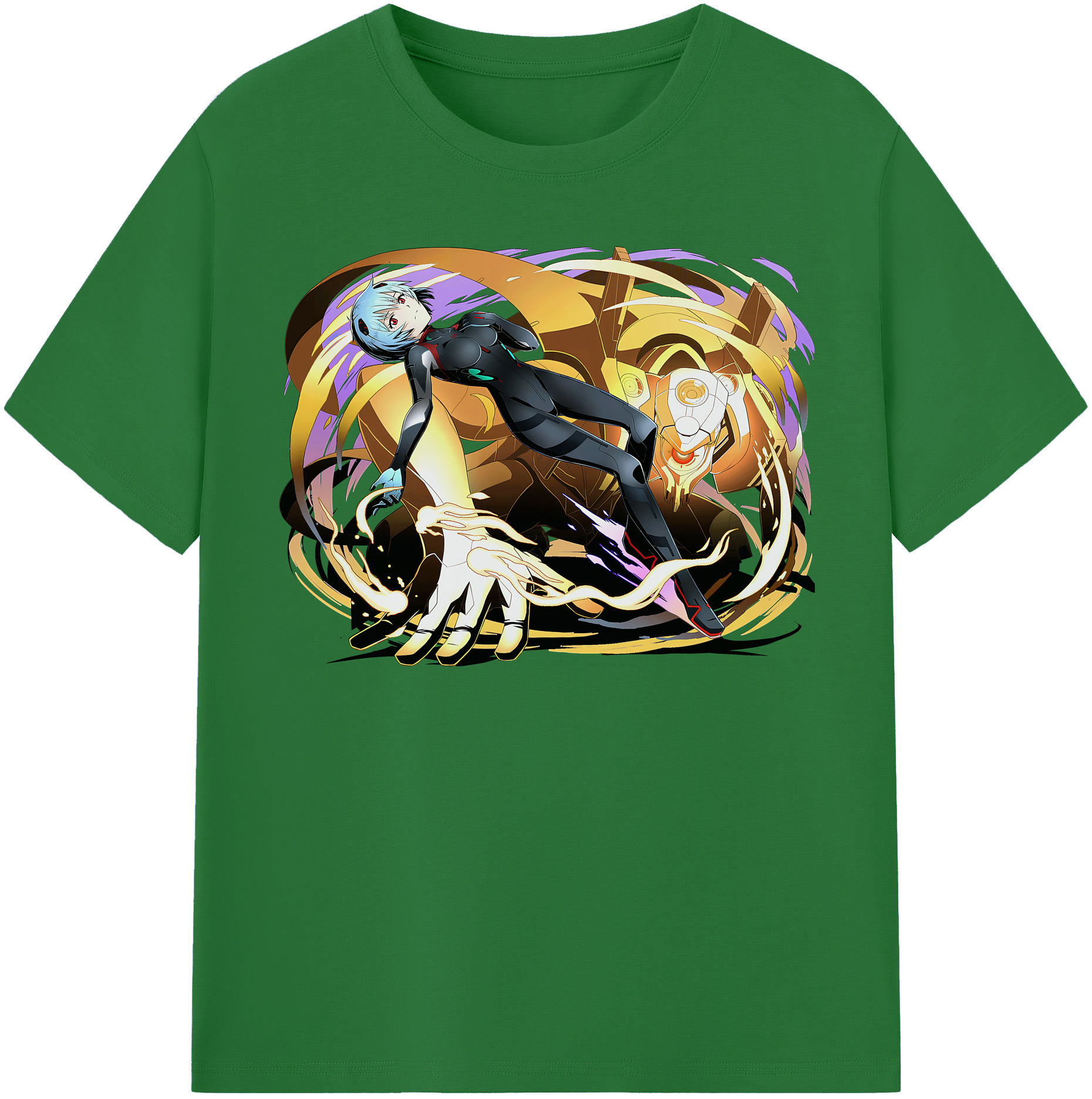 （画像用） EVA 新世紀エヴァンゲリオン 綿100％半袖Tシャツ（フロントプリント）