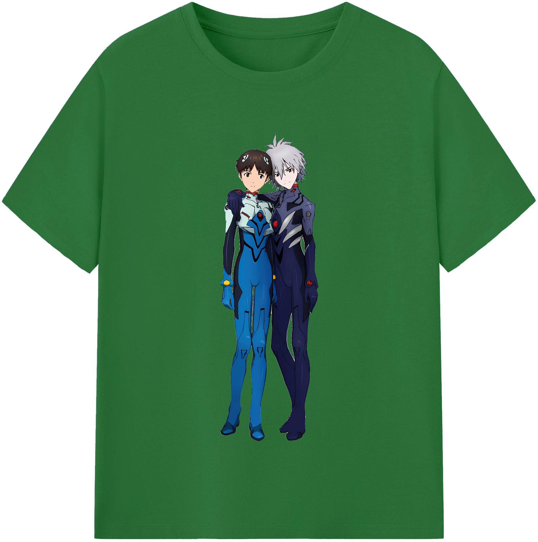 （画像用） EVA 新世紀エヴァンゲリオン 綿100％半袖Tシャツ（フロントプリント）