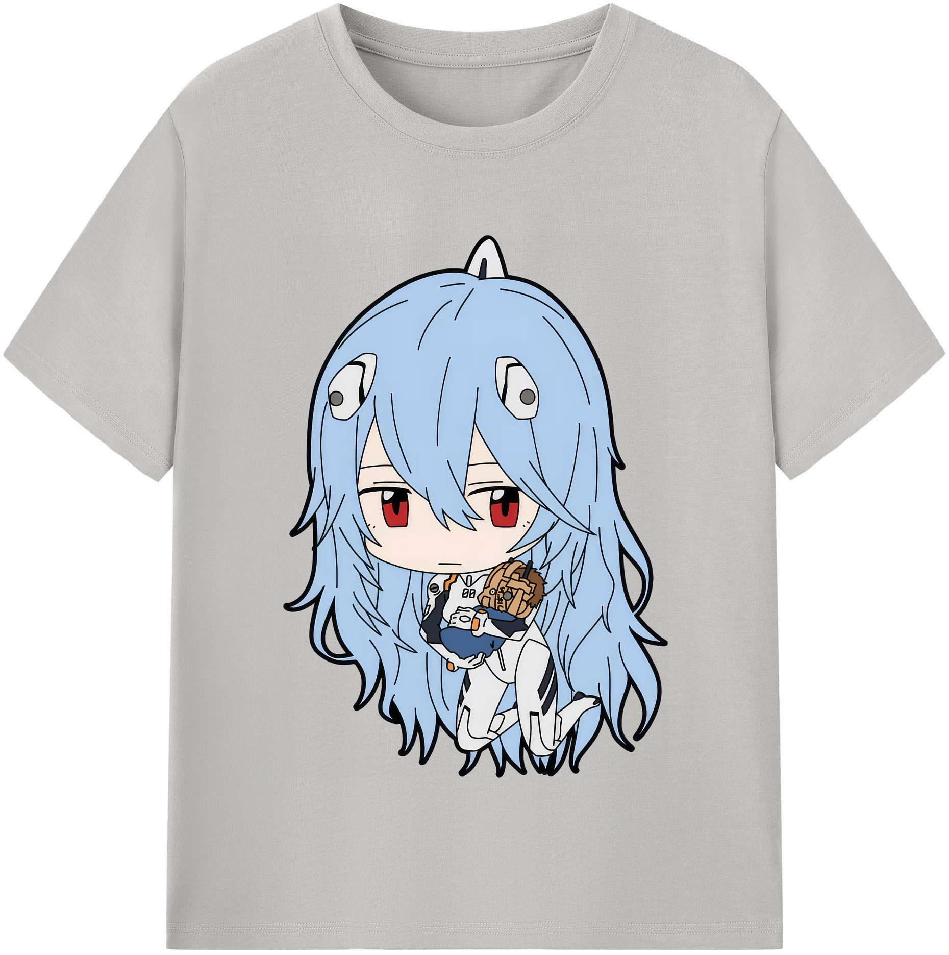 （画像用） EVA 新世紀エヴァンゲリオン 綿100％半袖Tシャツ（フロントプリント）