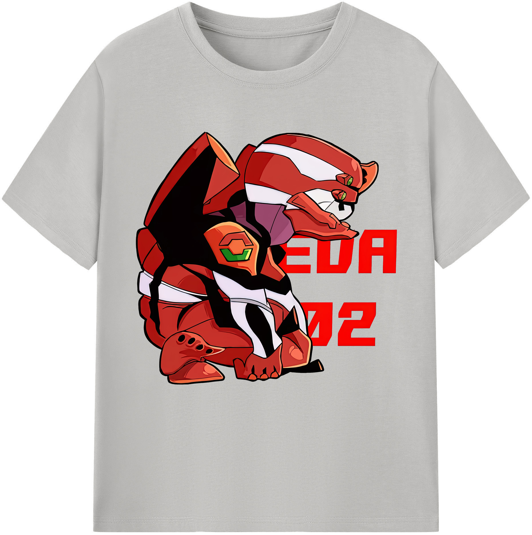（画像用） EVA 新世紀エヴァンゲリオン 綿100％半袖Tシャツ（フロントプリント）