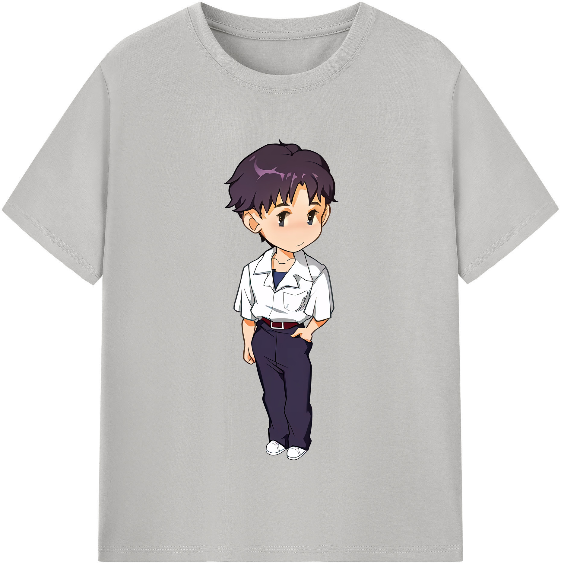 （画像用） EVA 新世紀エヴァンゲリオン 綿100％半袖Tシャツ（フロントプリント）