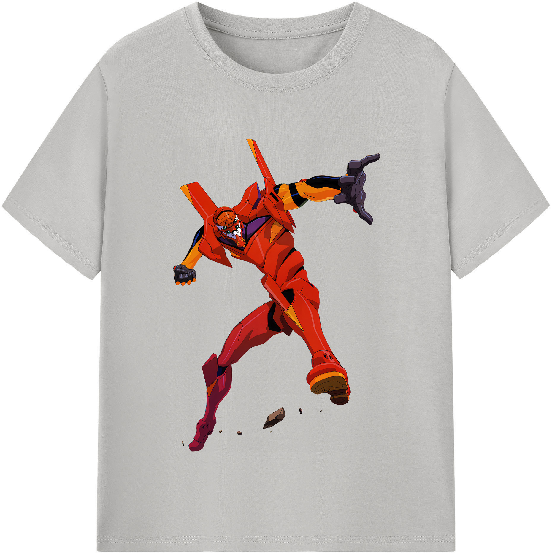 （画像用） EVA 新世紀エヴァンゲリオン 綿100％半袖Tシャツ（フロントプリント）