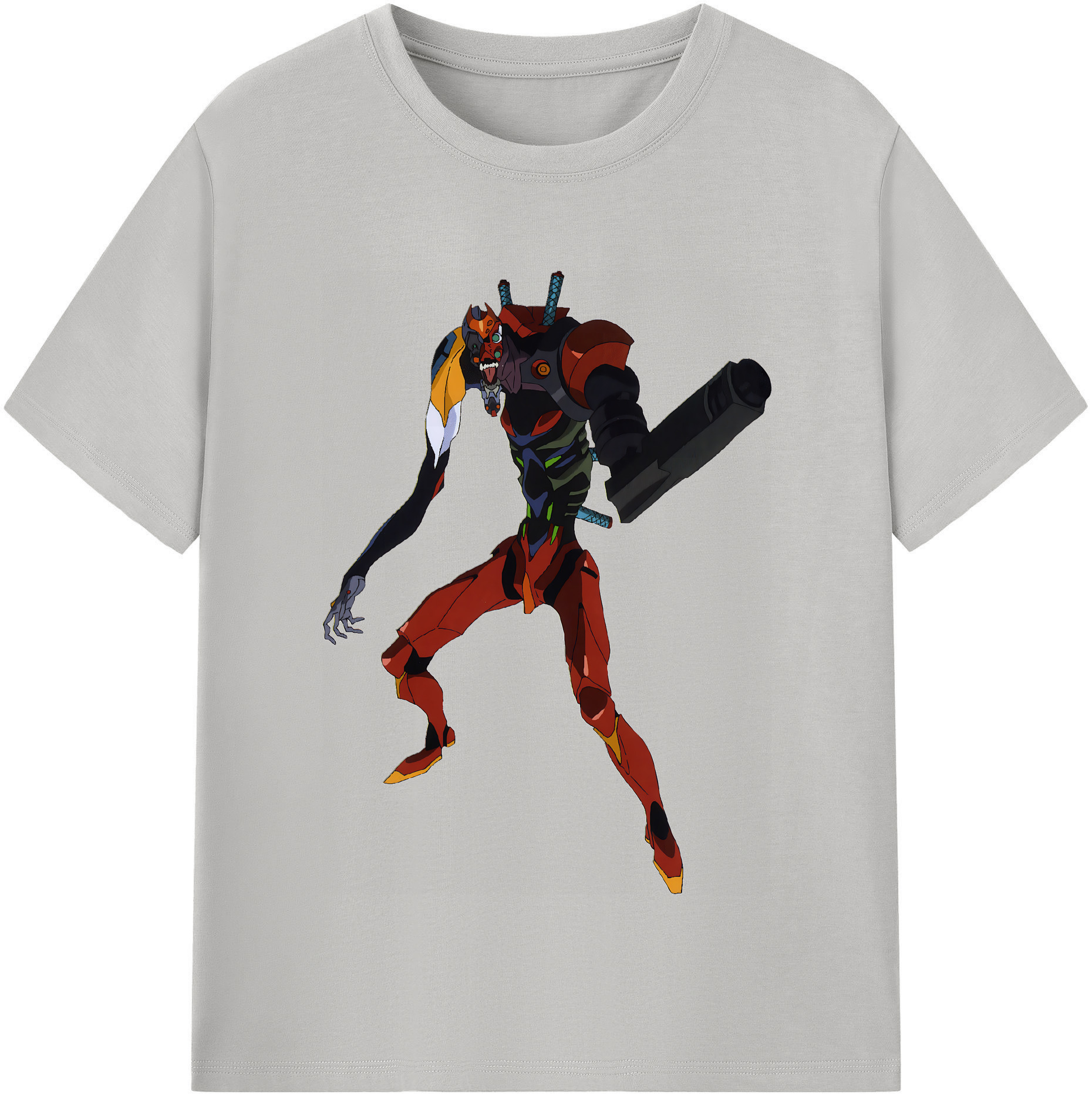 （画像用） EVA 新世紀エヴァンゲリオン 綿100％半袖Tシャツ（フロントプリント）