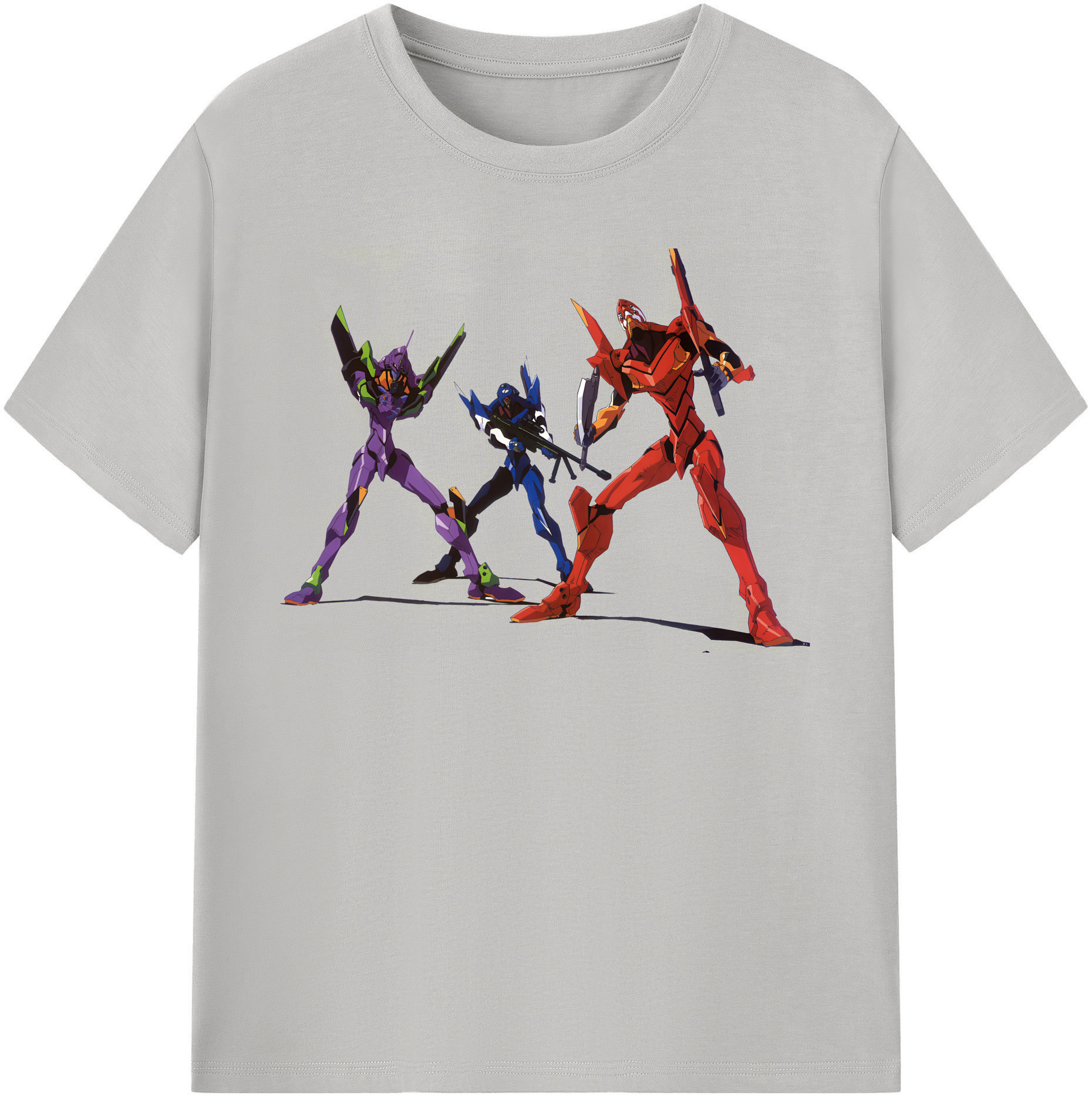 （画像用） EVA 新世紀エヴァンゲリオン 綿100％半袖Tシャツ（フロントプリント）