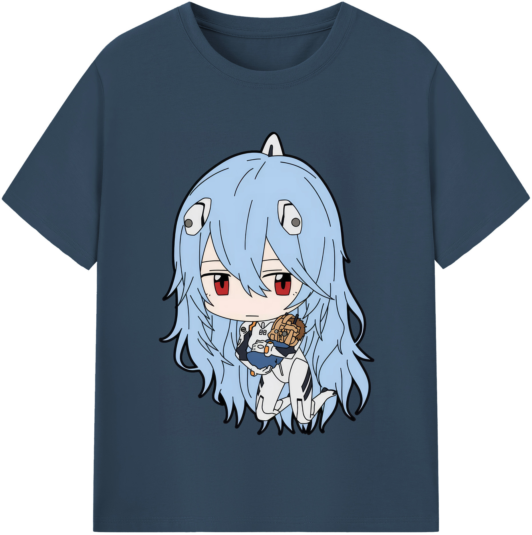 （画像用） EVA 新世紀エヴァンゲリオン 綿100％半袖Tシャツ（フロントプリント）