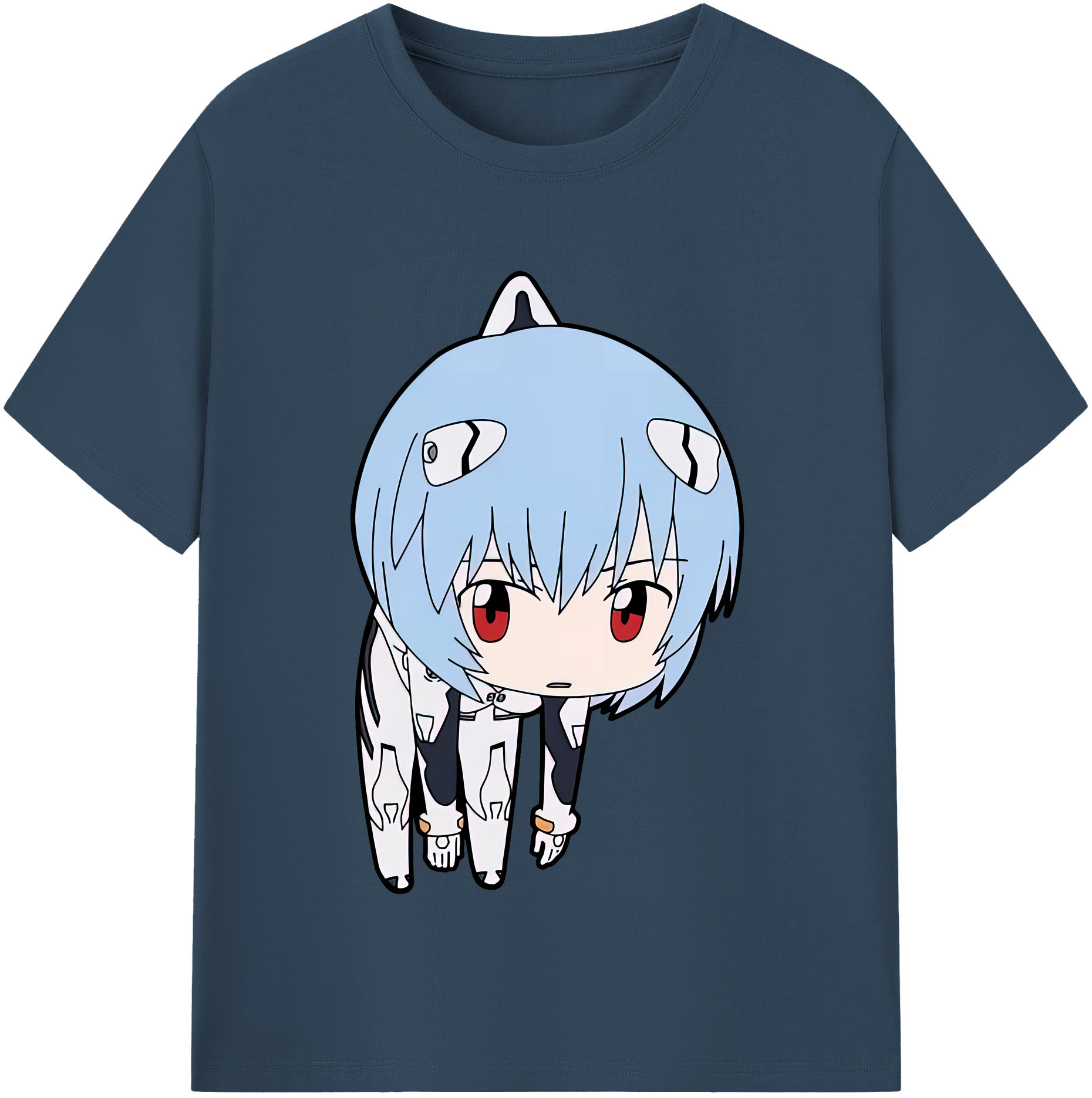 （画像用） EVA 新世紀エヴァンゲリオン 綿100％半袖Tシャツ（フロントプリント）