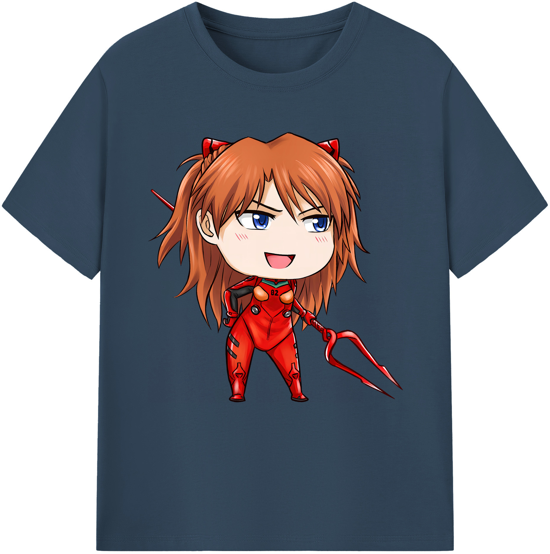 （画像用） EVA 新世紀エヴァンゲリオン 綿100％半袖Tシャツ（フロントプリント）