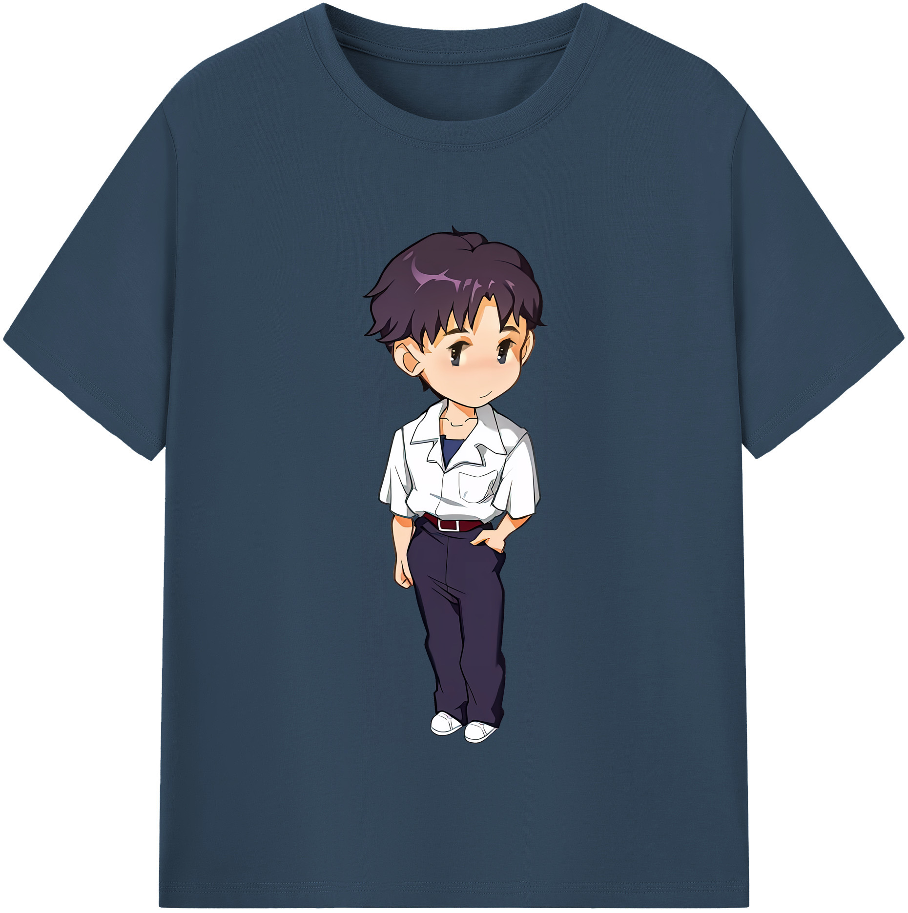 （画像用） EVA 新世紀エヴァンゲリオン 綿100％半袖Tシャツ（フロントプリント）