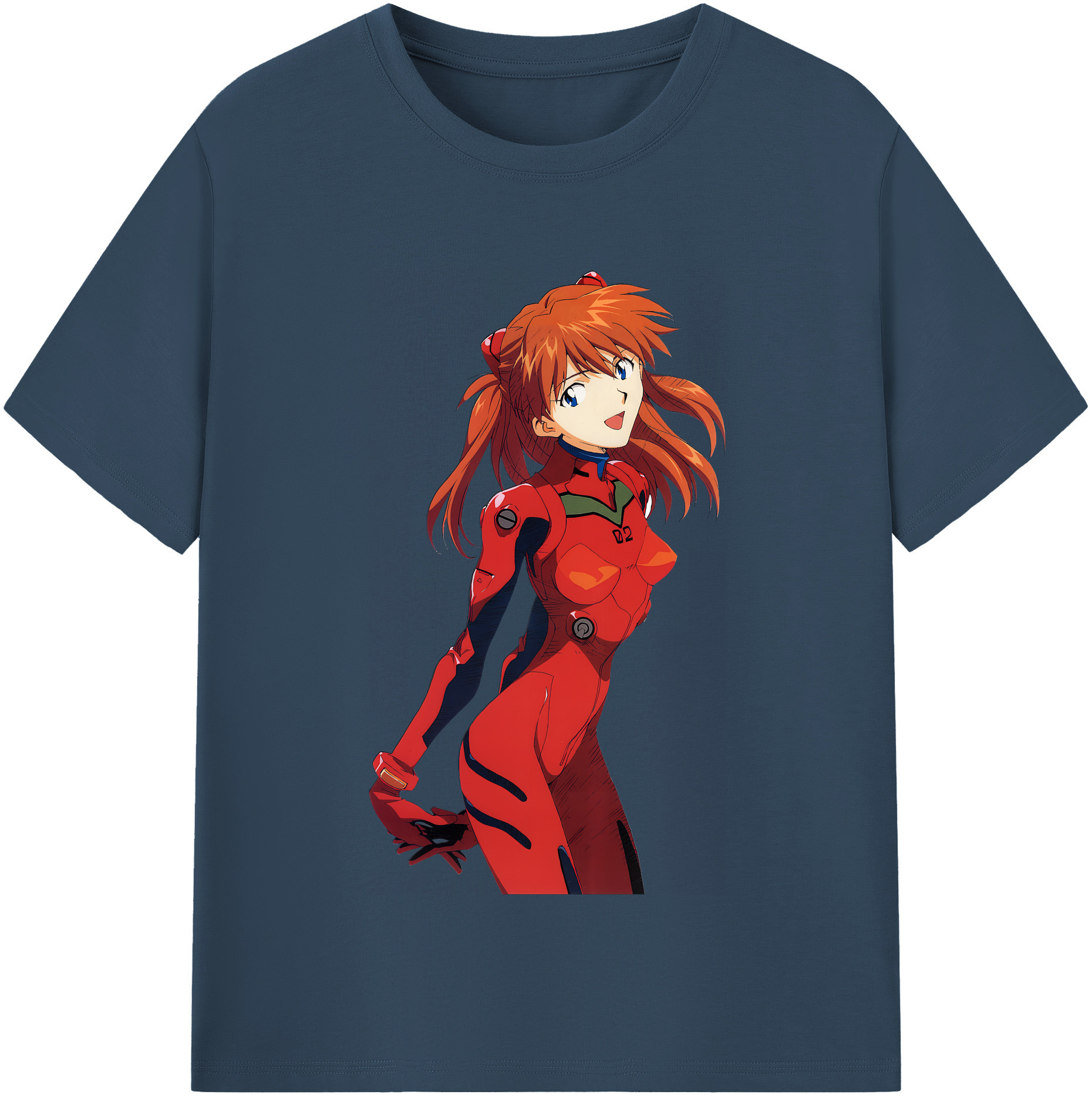 （画像用） EVA 新世紀エヴァンゲリオン 綿100％半袖Tシャツ（フロントプリント）