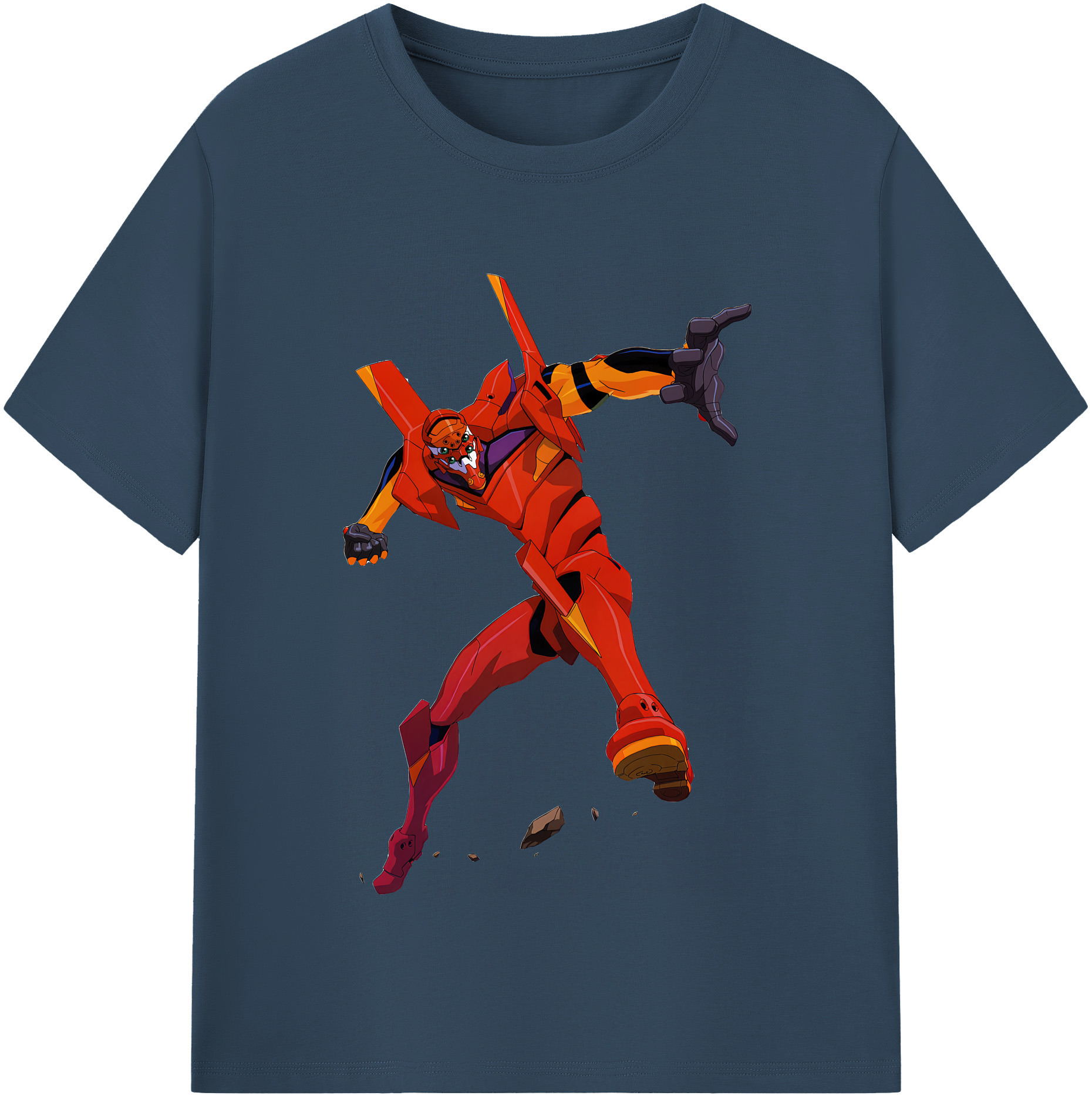 （画像用） EVA 新世紀エヴァンゲリオン 綿100％半袖Tシャツ（フロントプリント）