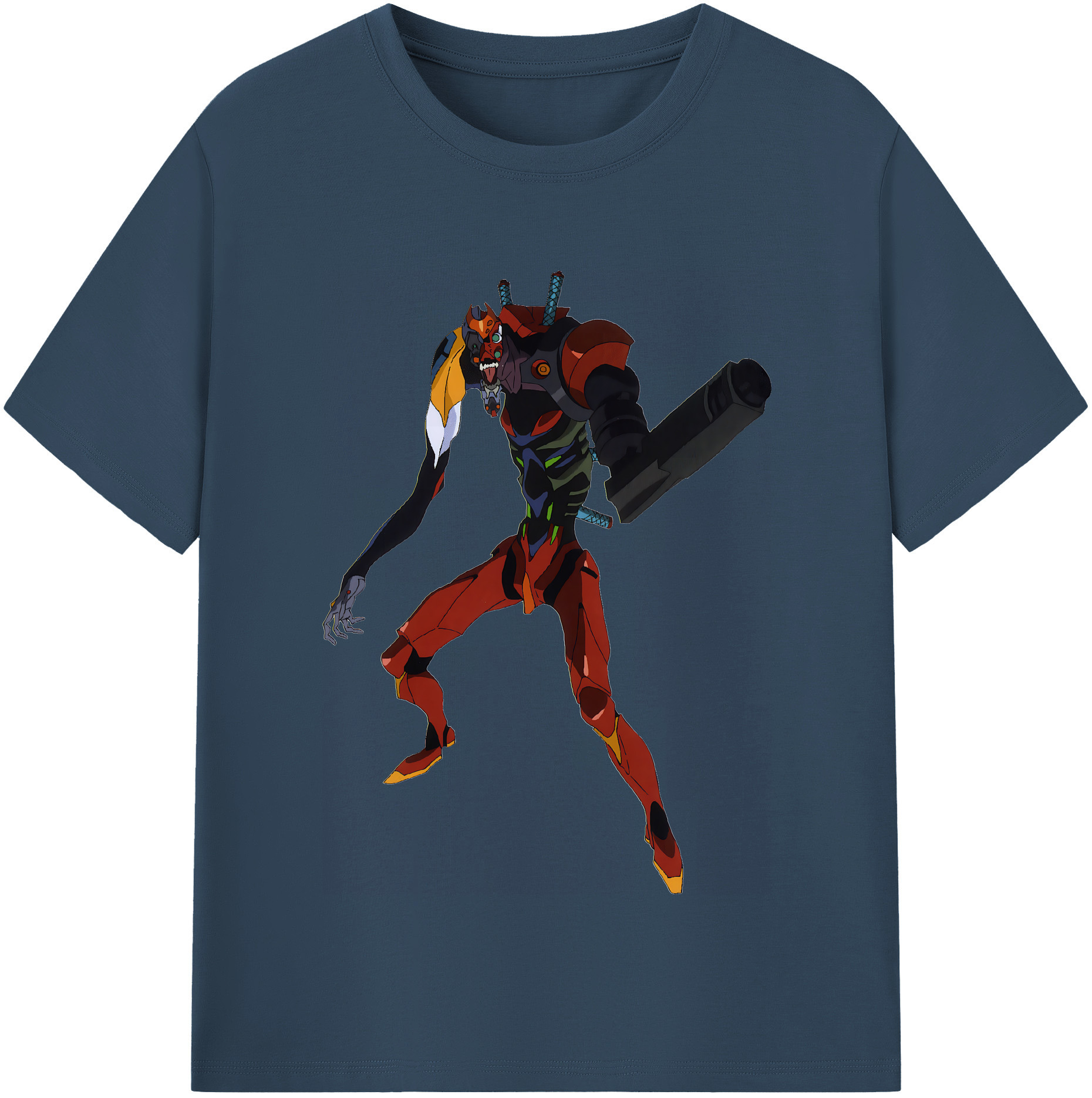 （画像用） EVA 新世紀エヴァンゲリオン 綿100％半袖Tシャツ（フロントプリント）