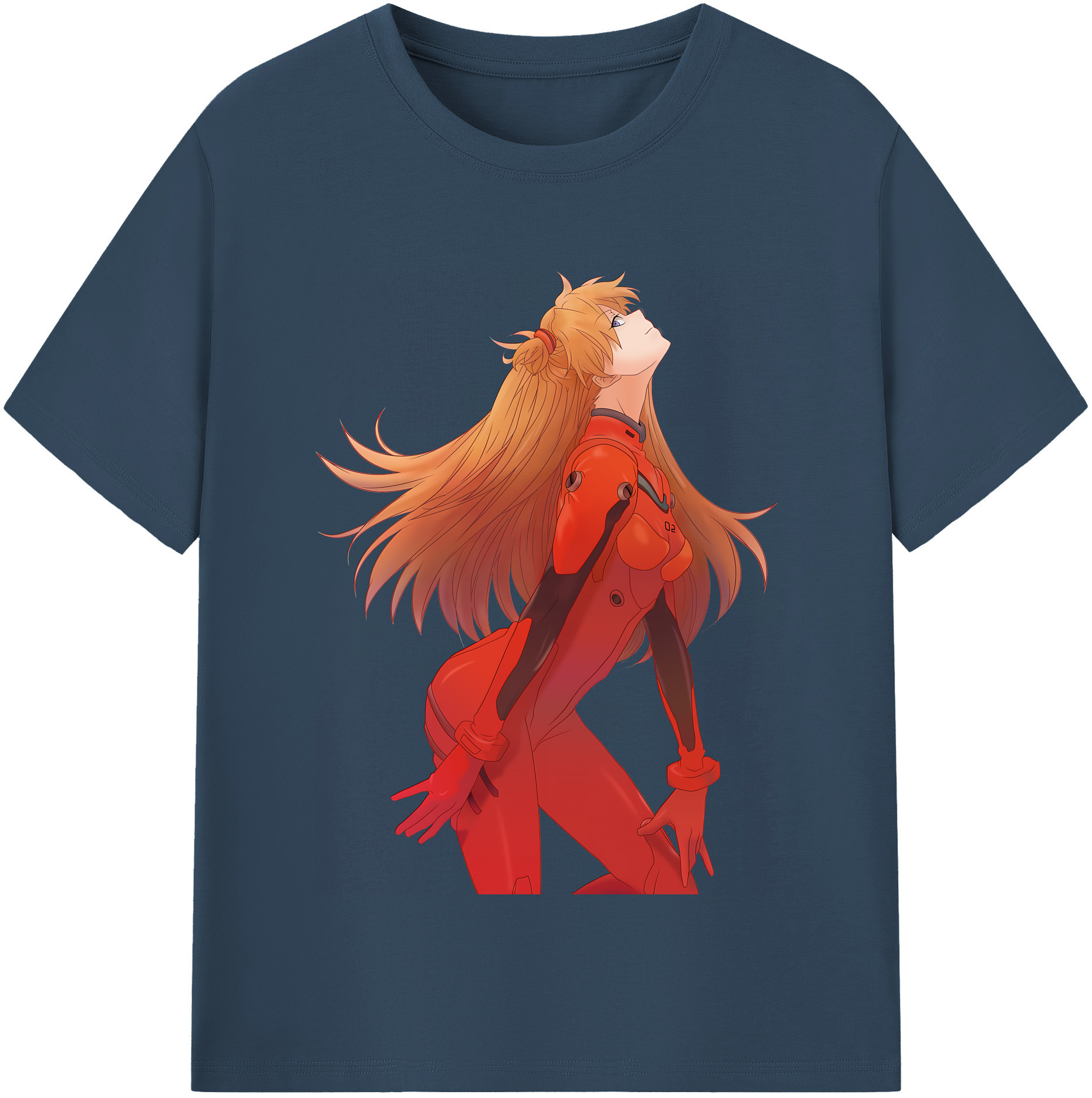 （画像用） EVA 新世紀エヴァンゲリオン 綿100％半袖Tシャツ（フロントプリント）