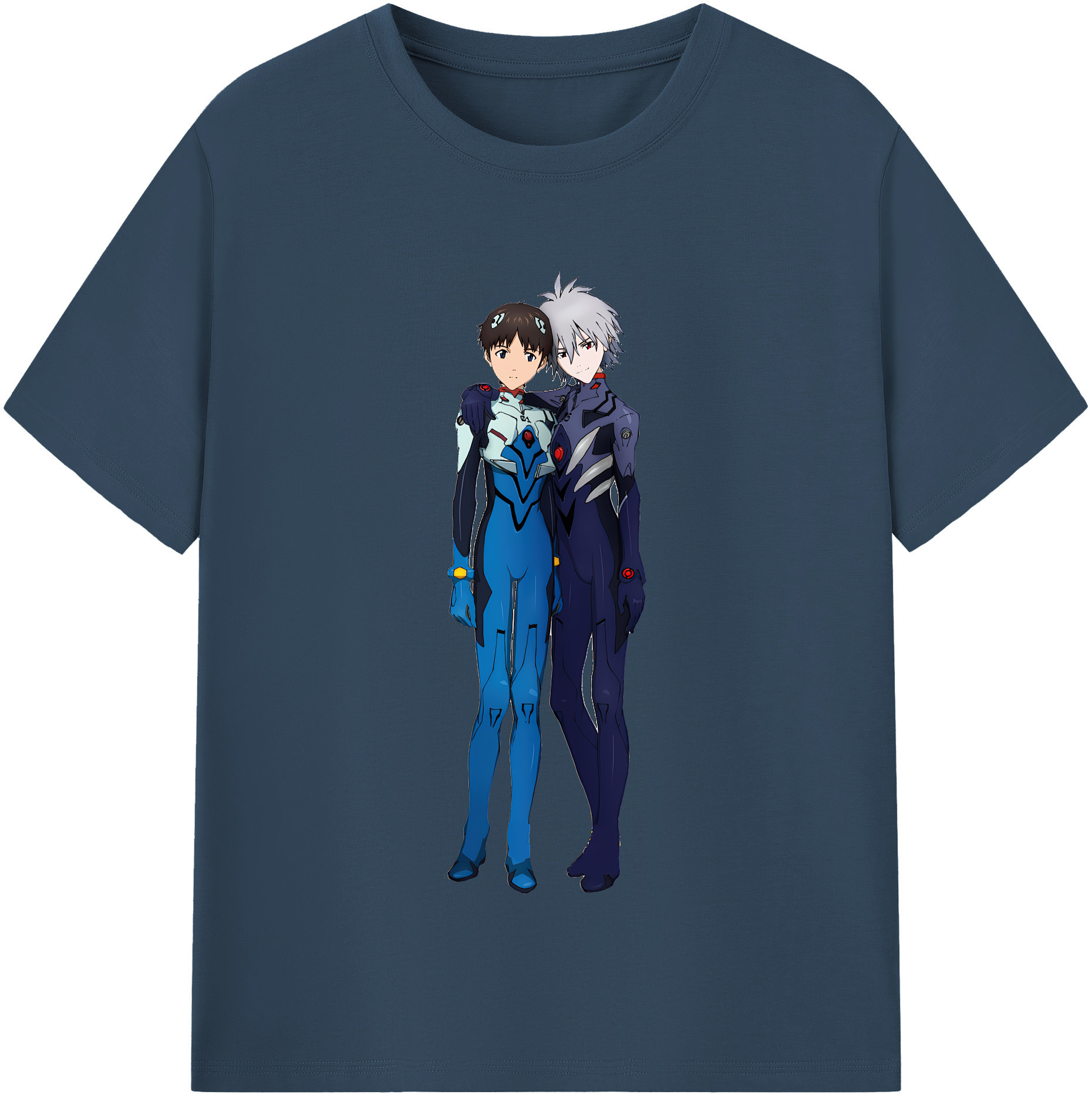 （画像用） EVA 新世紀エヴァンゲリオン 綿100％半袖Tシャツ（フロントプリント）