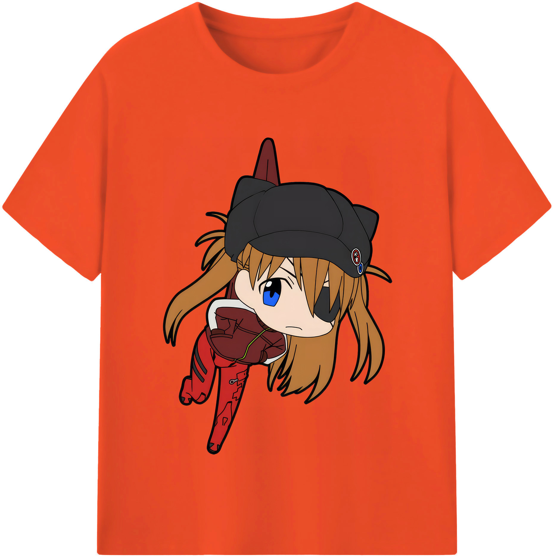 （画像用） EVA 新世紀エヴァンゲリオン 綿100％半袖Tシャツ（フロントプリント）