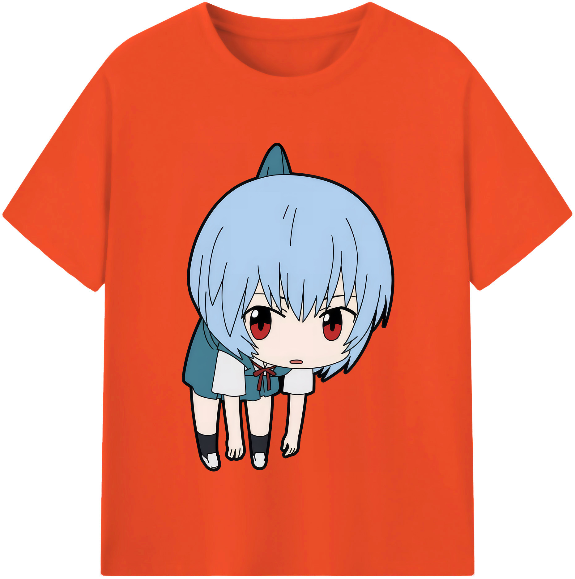 （画像用） EVA 新世紀エヴァンゲリオン 綿100％半袖Tシャツ（フロントプリント）