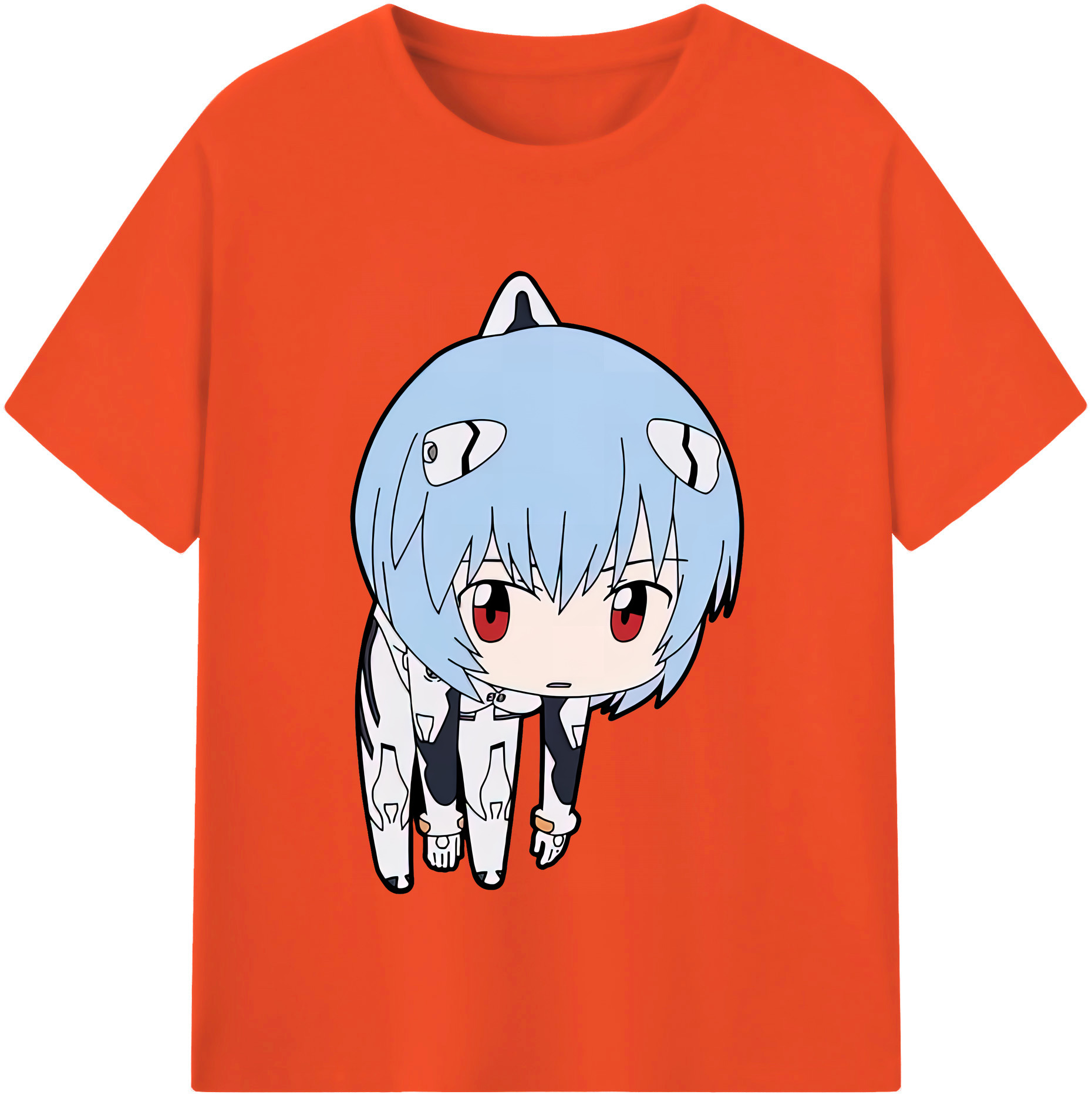 （画像用） EVA 新世紀エヴァンゲリオン 綿100％半袖Tシャツ（フロントプリント）