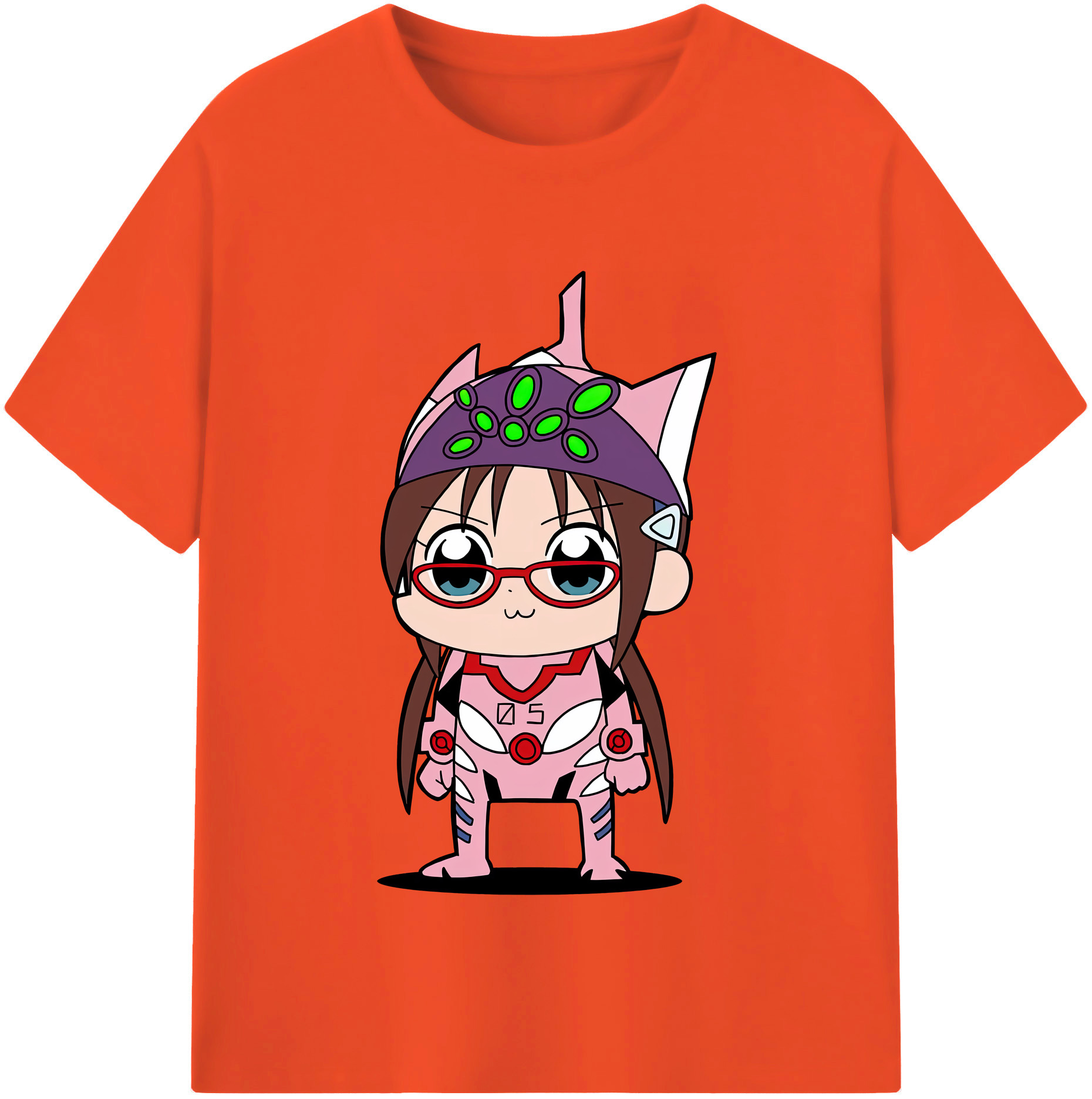 （画像用） EVA 新世紀エヴァンゲリオン 綿100％半袖Tシャツ（フロントプリント）