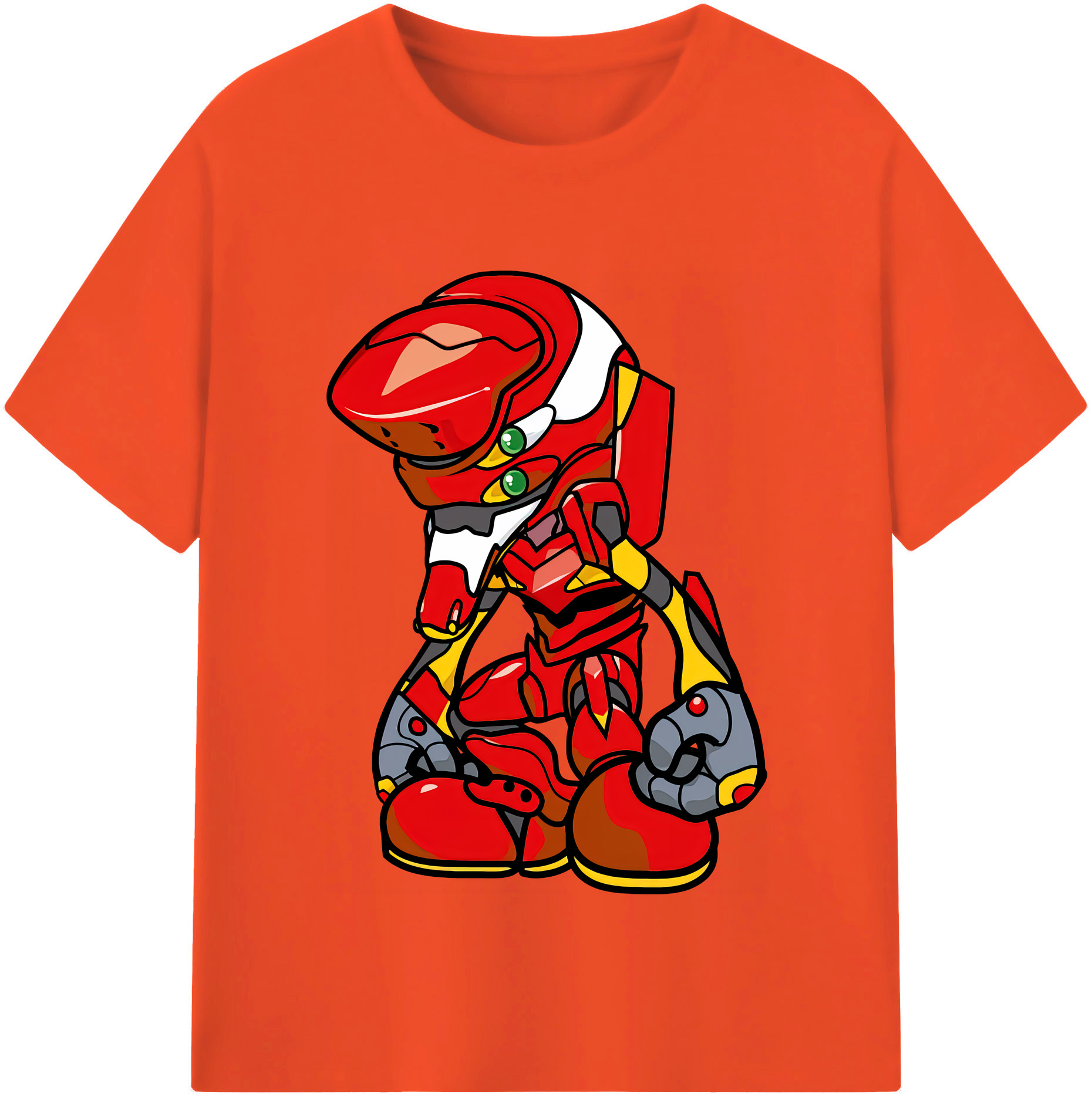 （画像用） EVA 新世紀エヴァンゲリオン 綿100％半袖Tシャツ（フロントプリント）