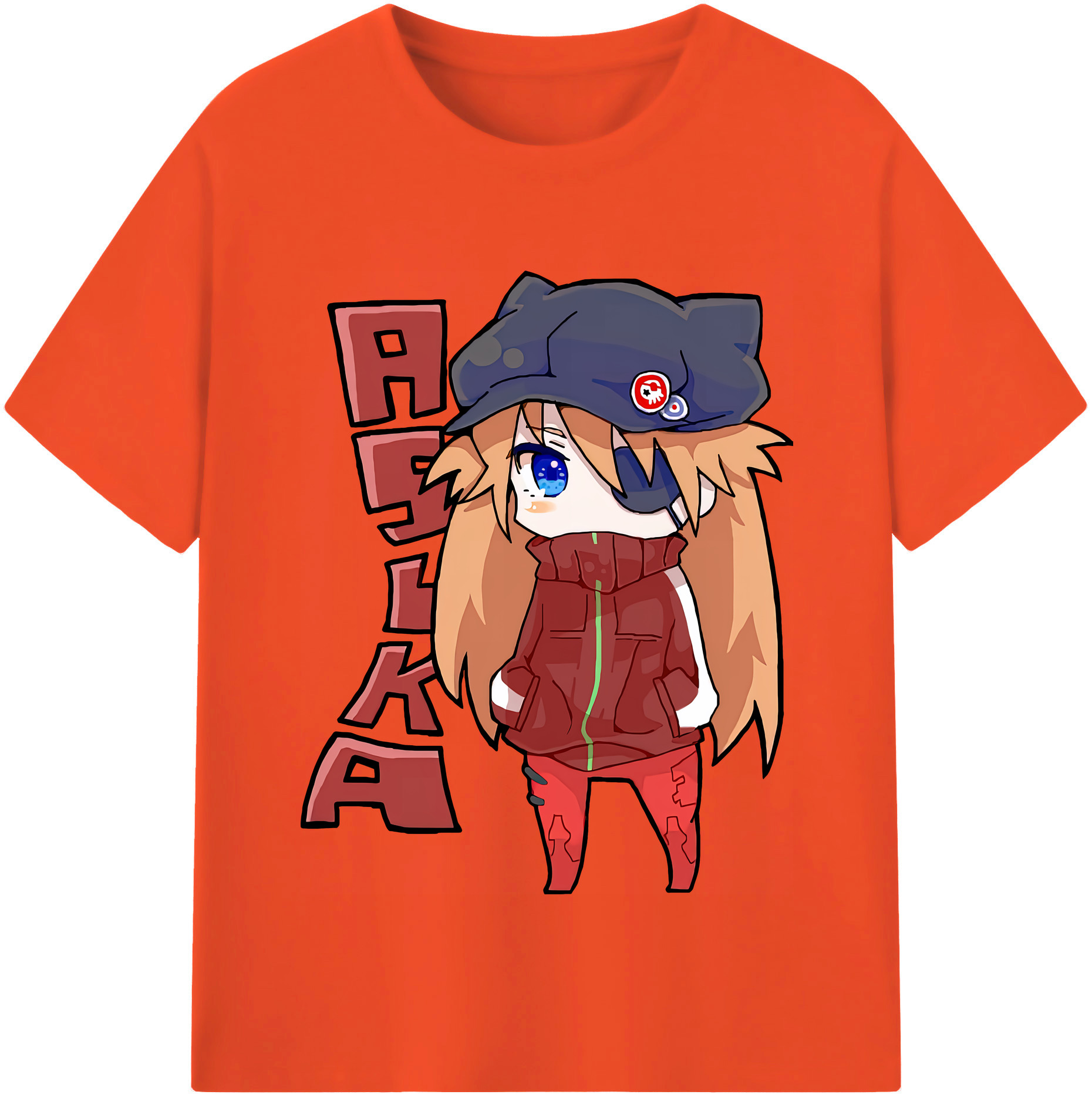 （画像用） EVA 新世紀エヴァンゲリオン 綿100％半袖Tシャツ（フロントプリント）