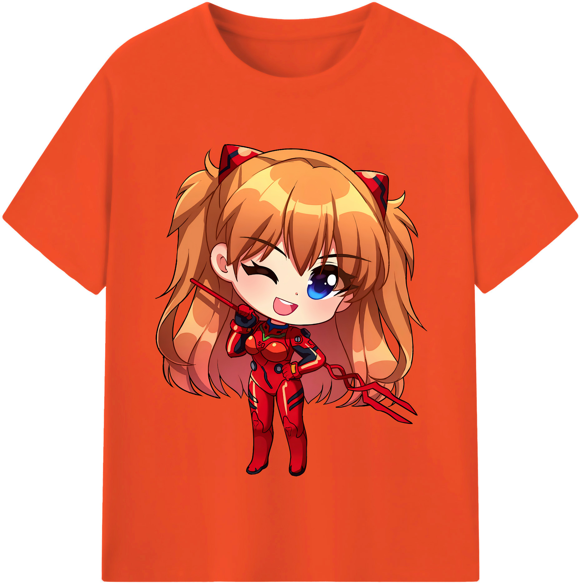 （画像用） EVA 新世紀エヴァンゲリオン 綿100％半袖Tシャツ（フロントプリント）