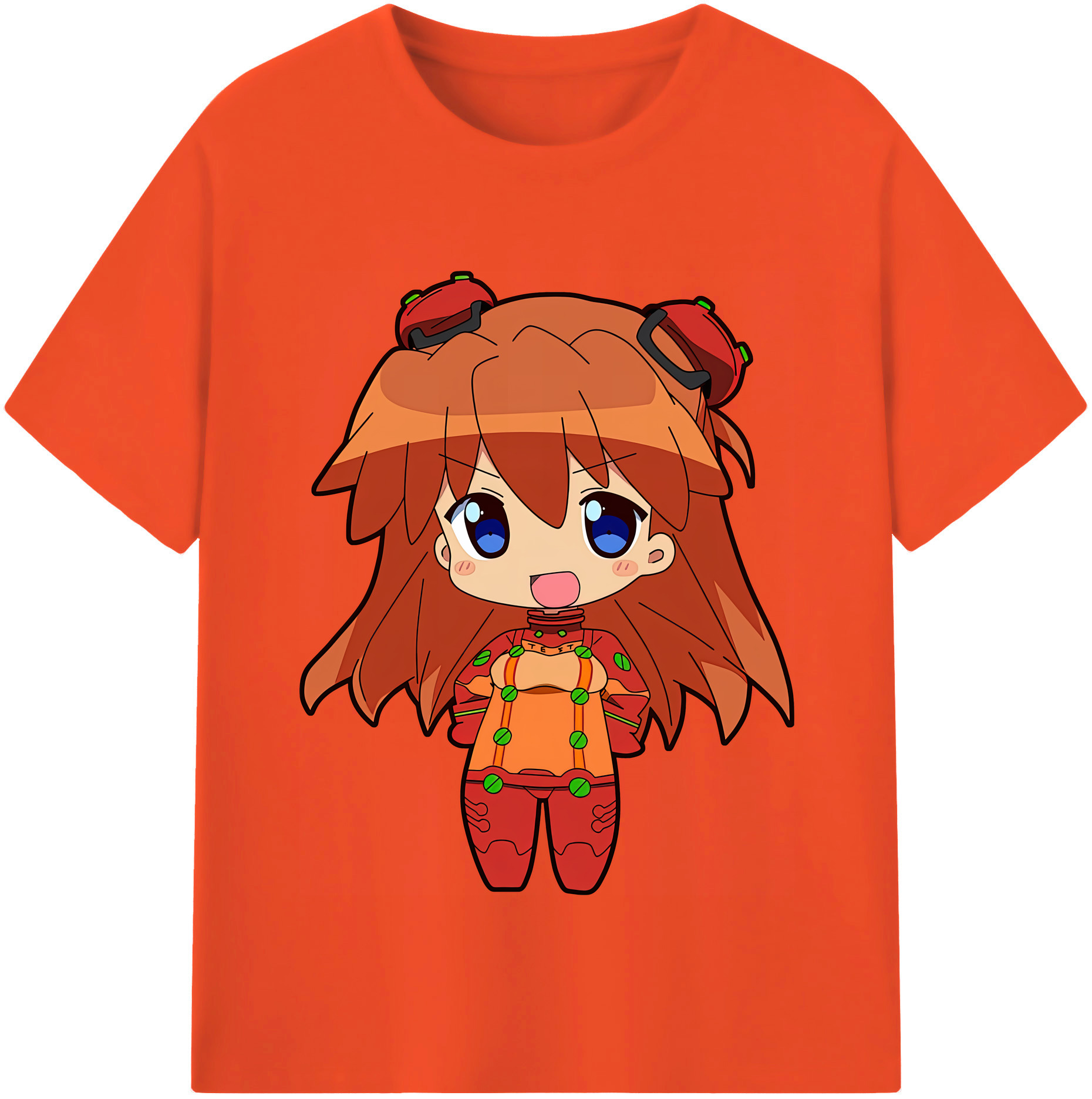 （画像用） EVA 新世紀エヴァンゲリオン 綿100％半袖Tシャツ（フロントプリント）