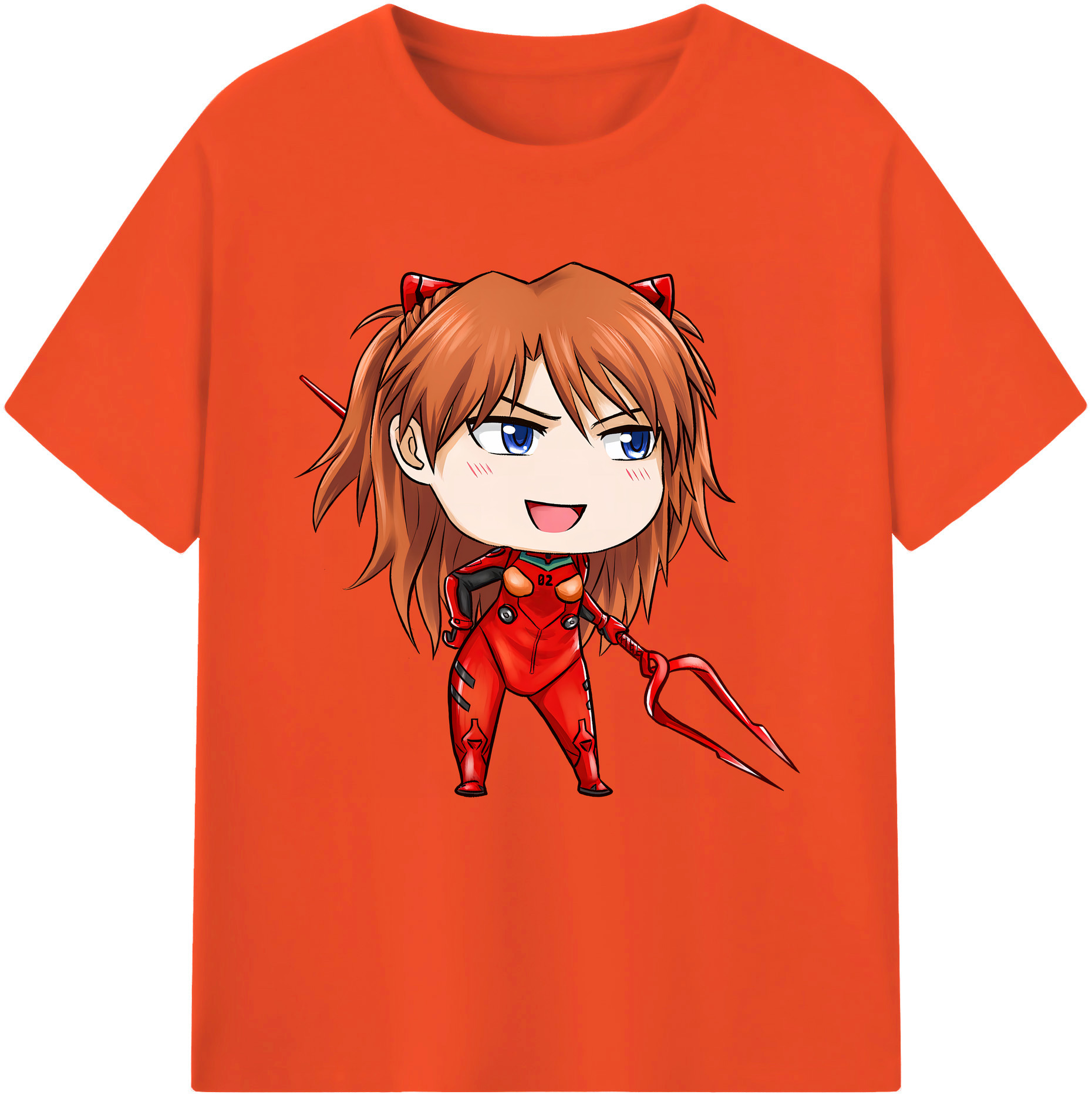 （画像用） EVA 新世紀エヴァンゲリオン 綿100％半袖Tシャツ（フロントプリント）