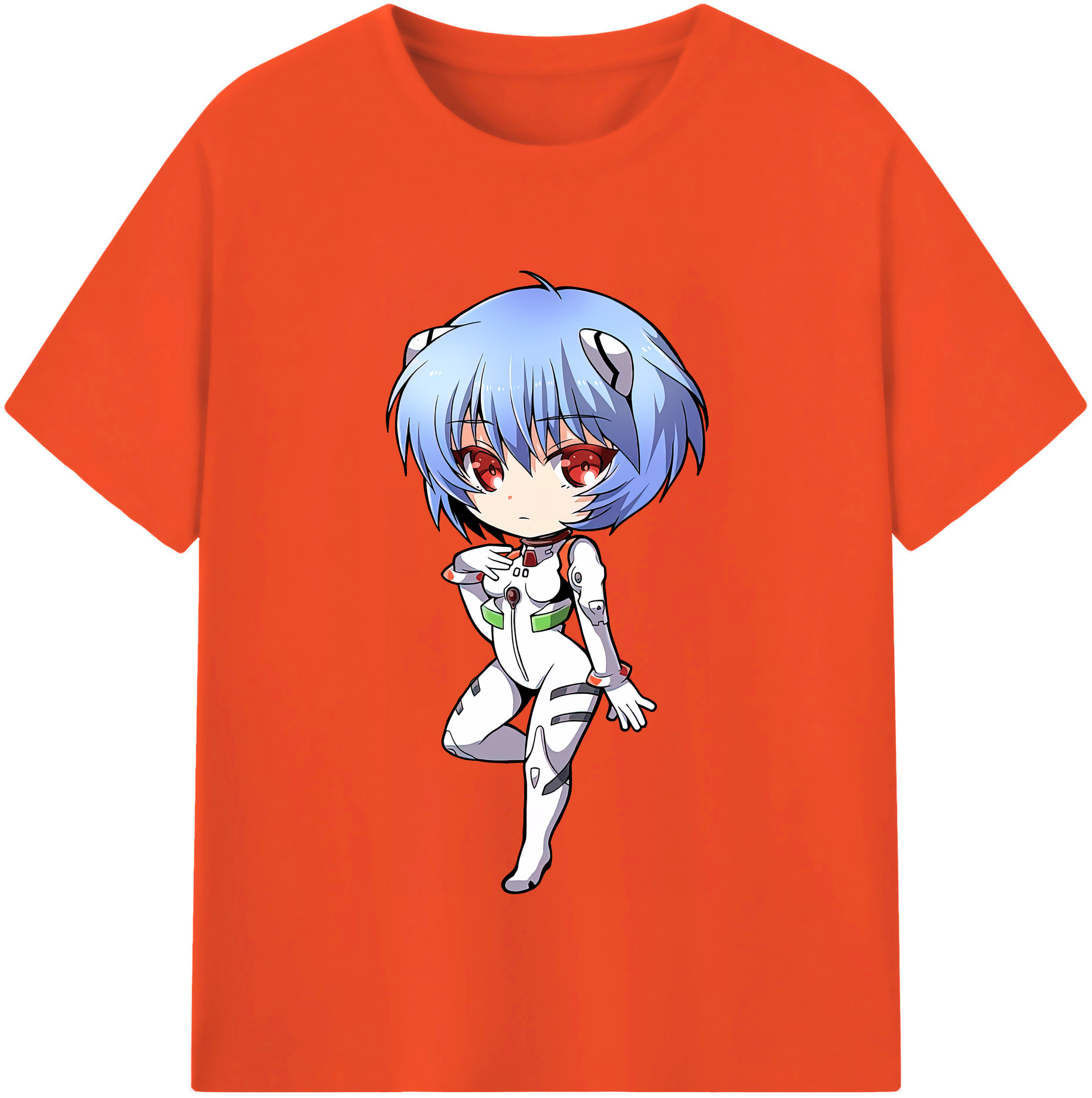（画像用） EVA 新世紀エヴァンゲリオン 綿100％半袖Tシャツ（フロントプリント）