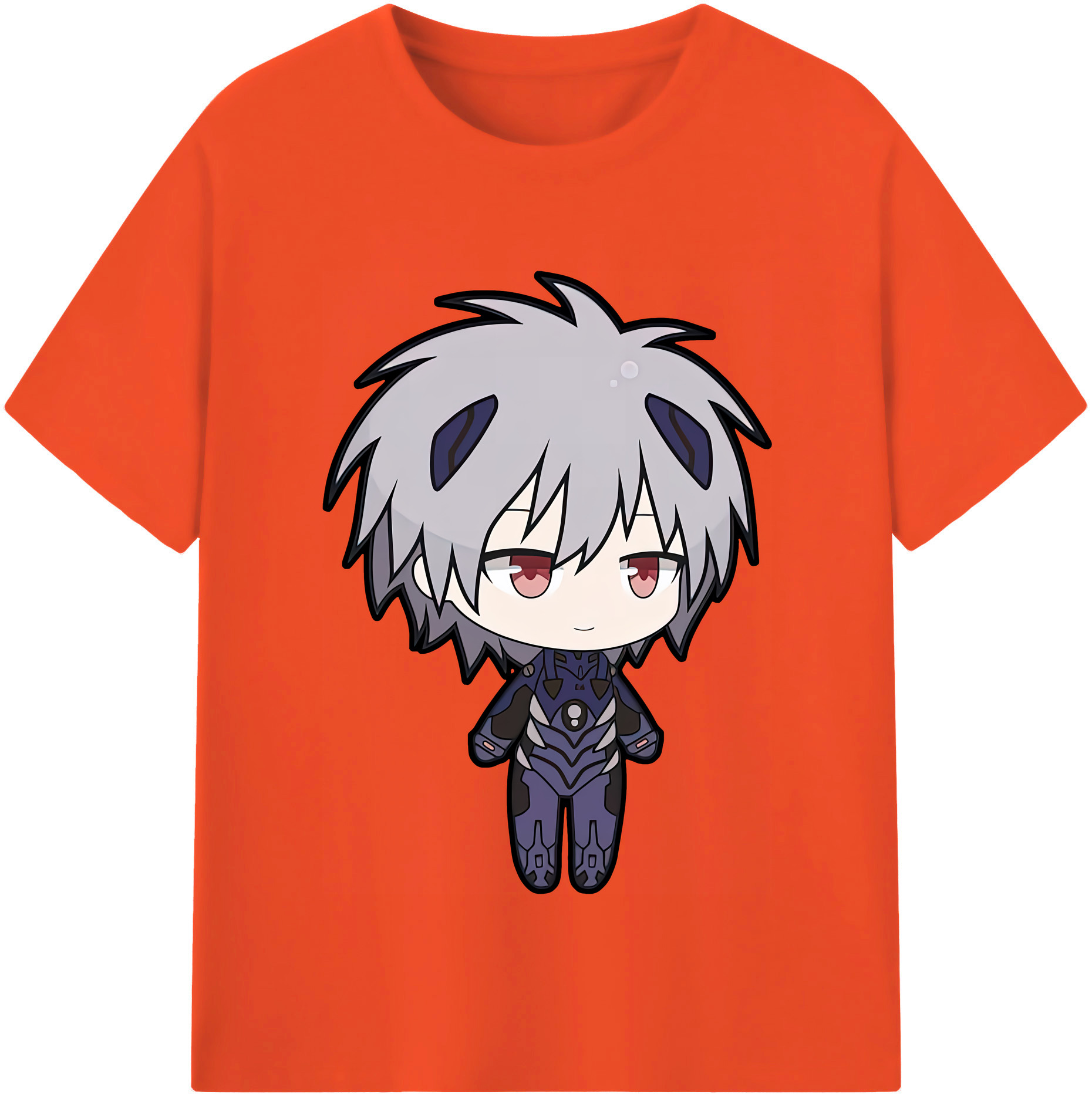 （画像用） EVA 新世紀エヴァンゲリオン 綿100％半袖Tシャツ（フロントプリント）